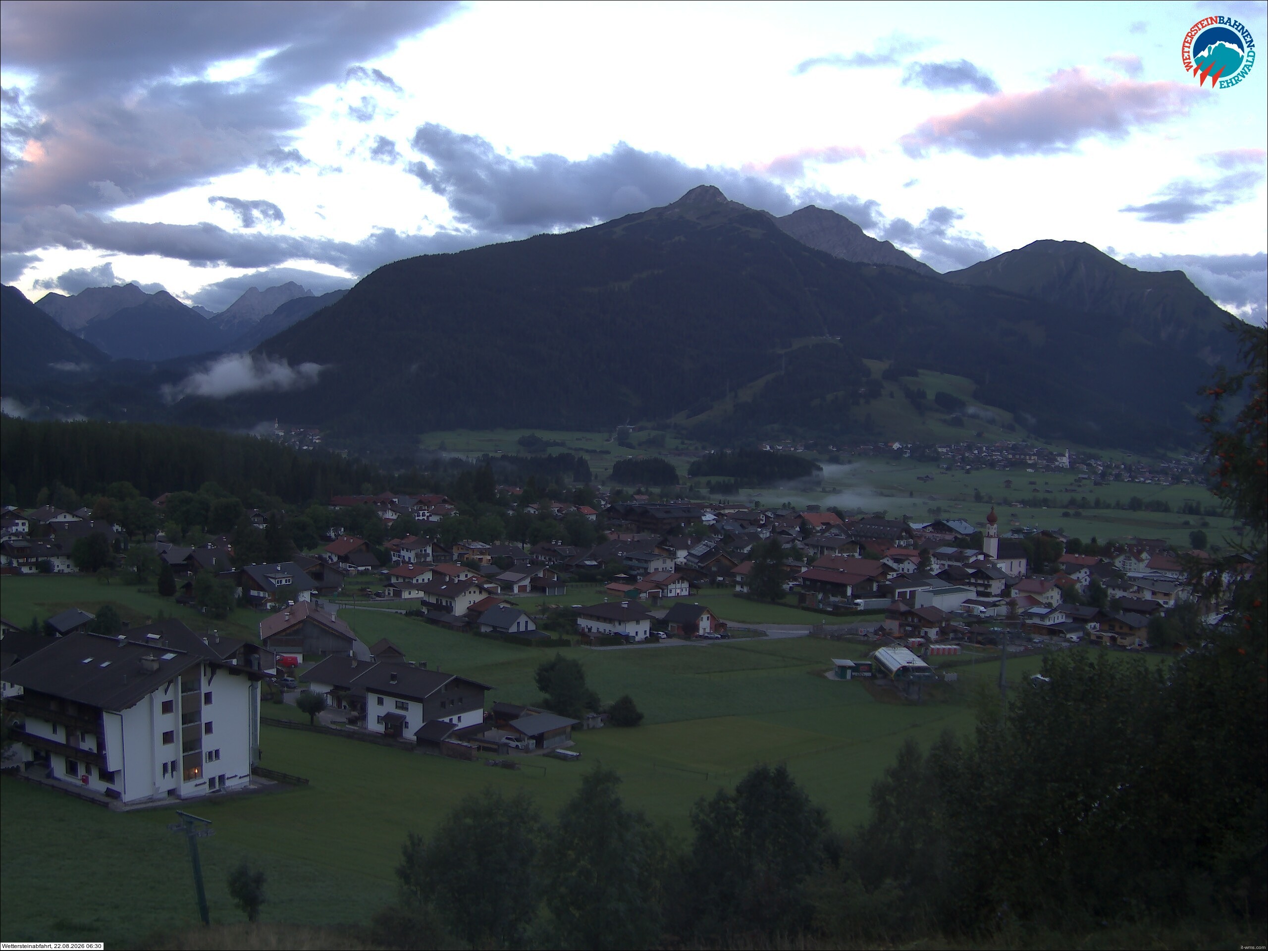 Archiv Foto Webcam Sonnenhang Sessellift Ehrwald