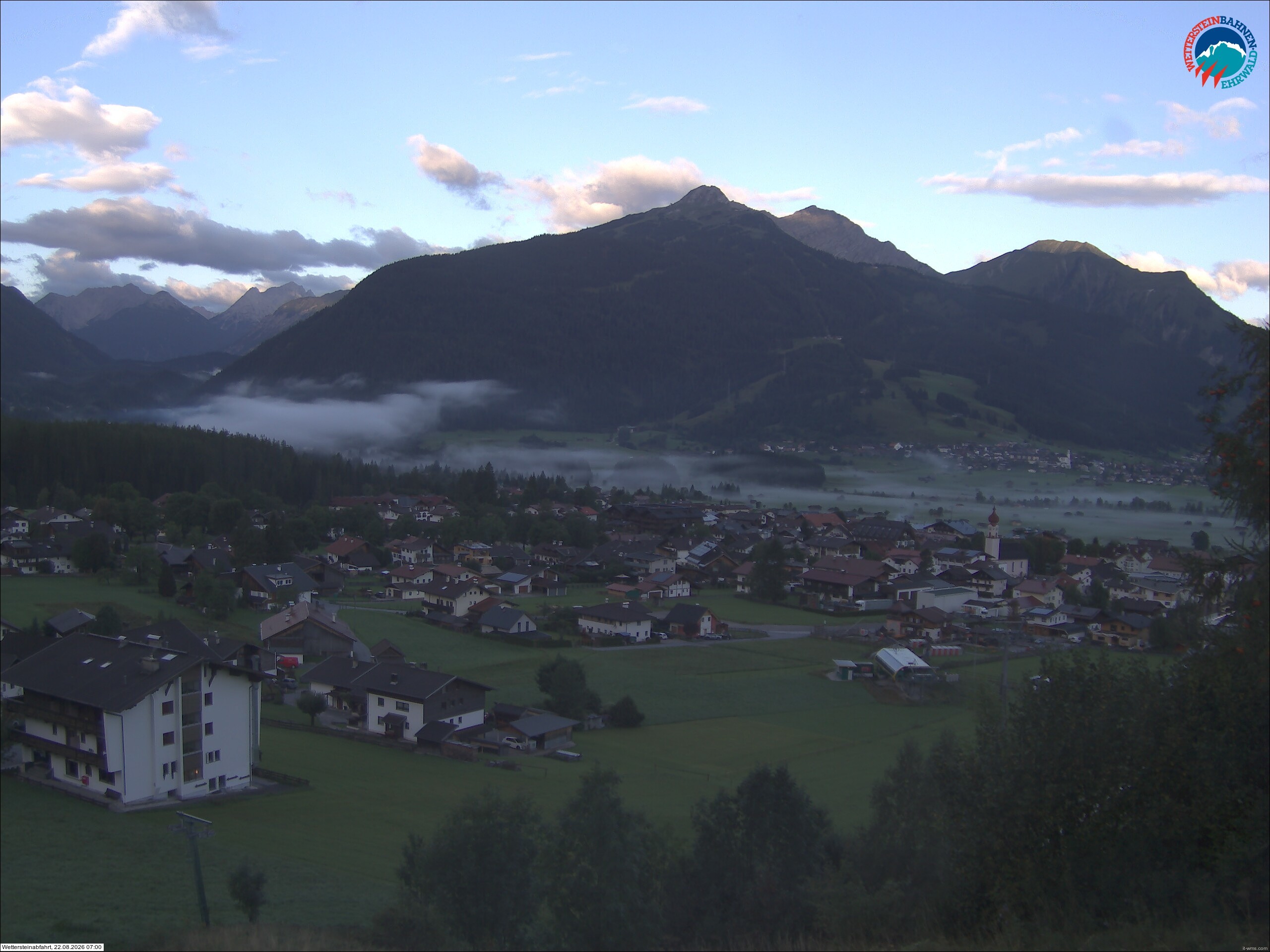 Archiv Foto Webcam Sonnenhang Sessellift Ehrwald