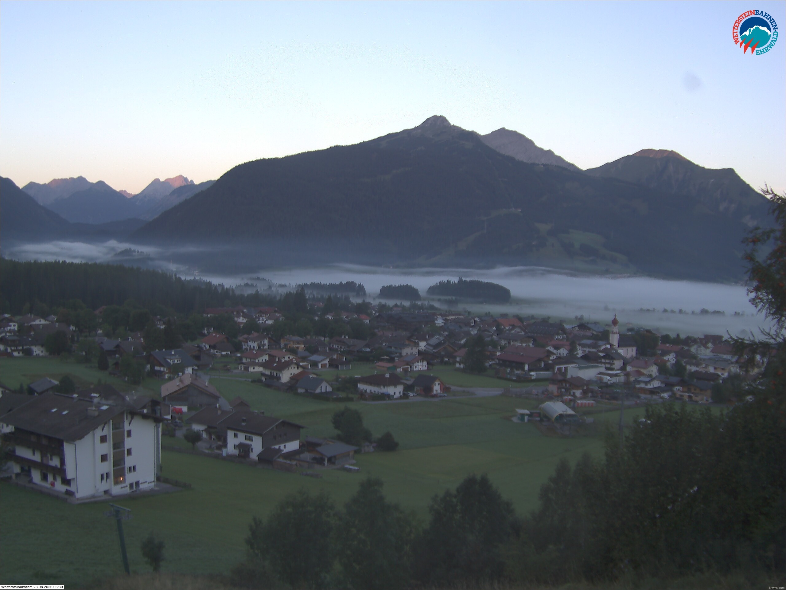 Archiv Foto Webcam Sonnenhang Sessellift Ehrwald