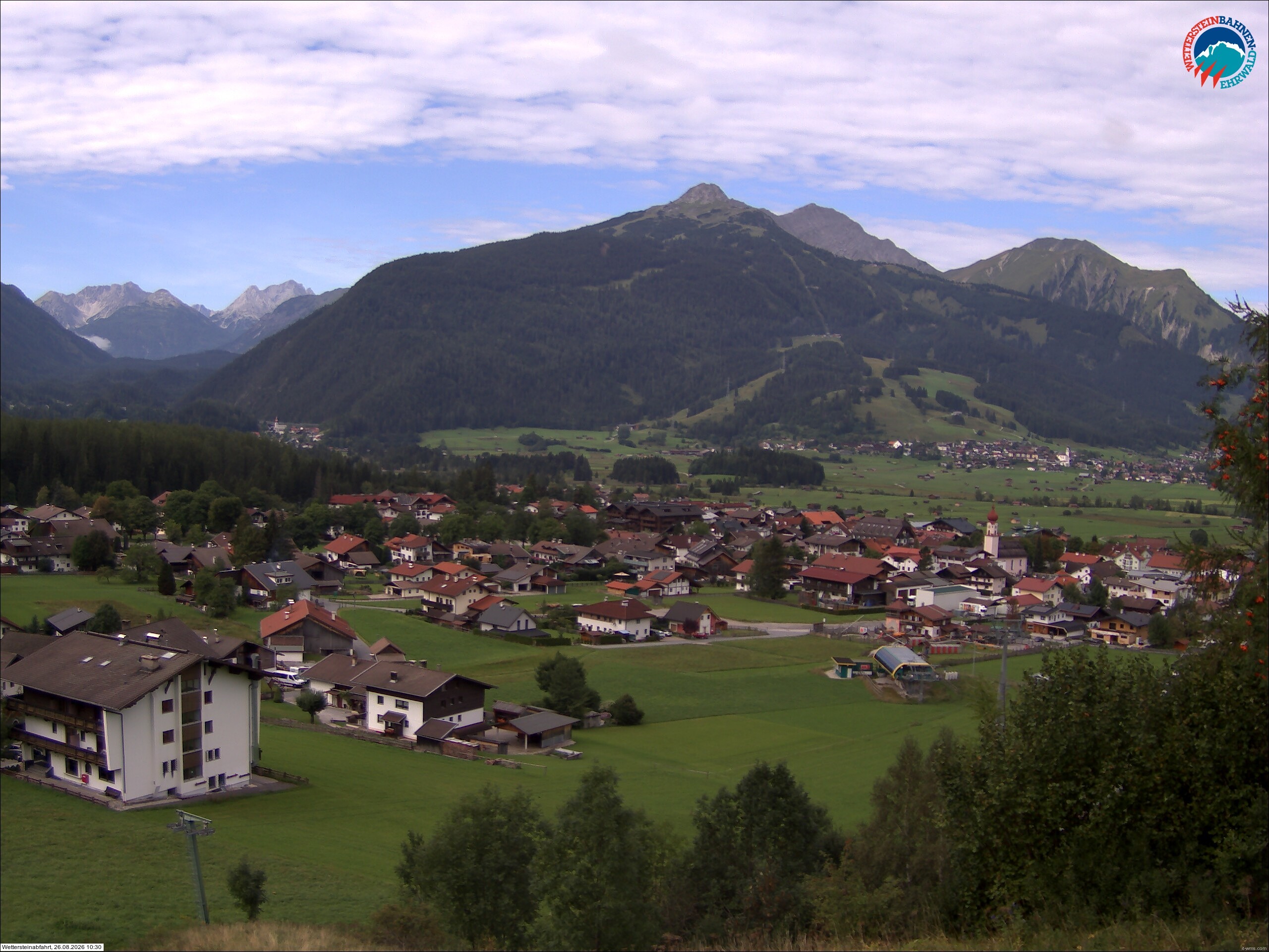 Archived image Webcam Sonnenhang chairlift Ehrwald