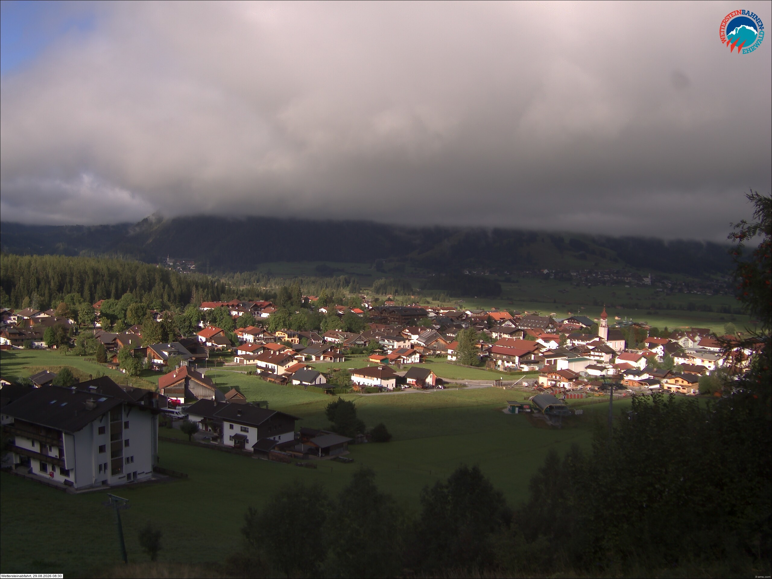 Archiv Foto Webcam Sonnenhang Sessellift Ehrwald