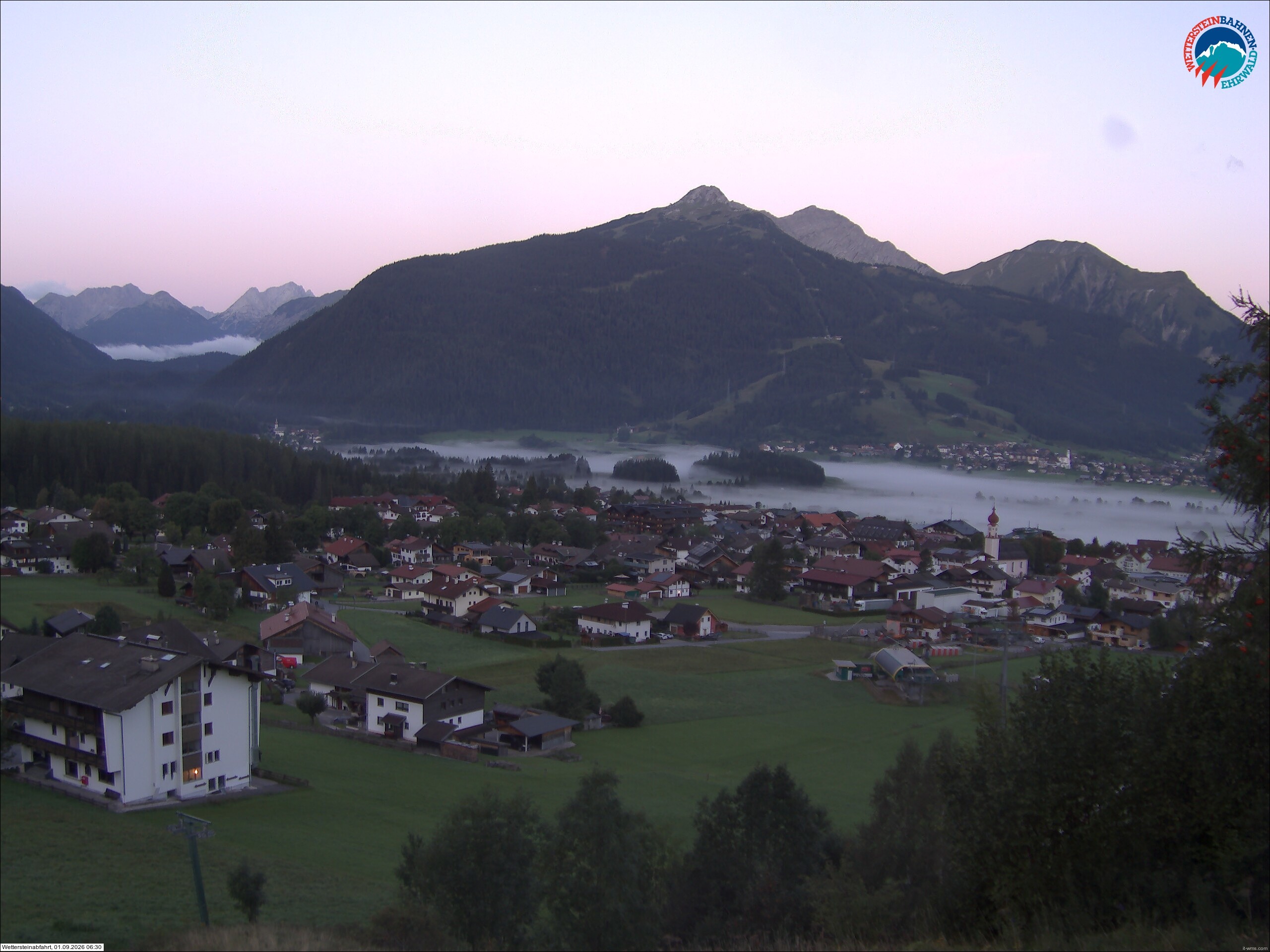 Archived image Webcam Sonnenhang chairlift Ehrwald