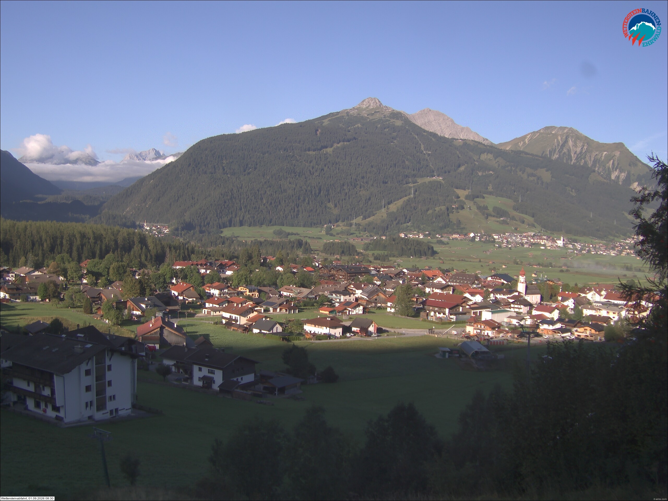 Archived image Webcam Sonnenhang chairlift Ehrwald