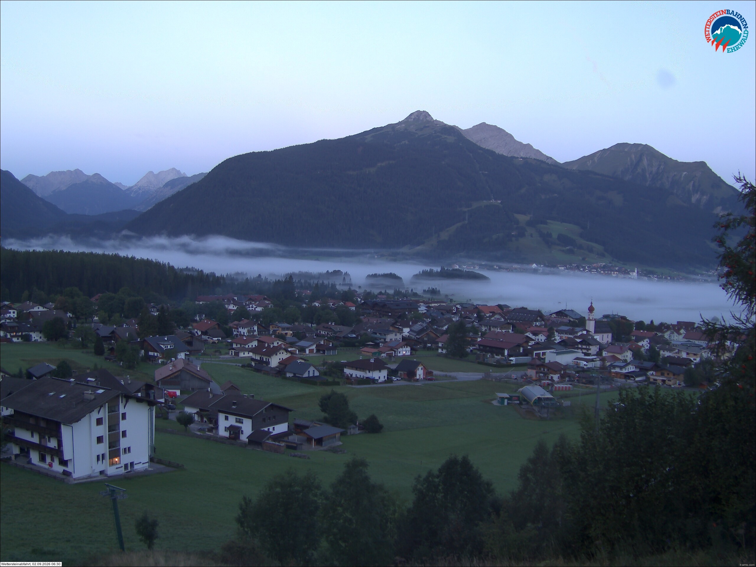 Archiv Foto Webcam Sonnenhang Sessellift Ehrwald