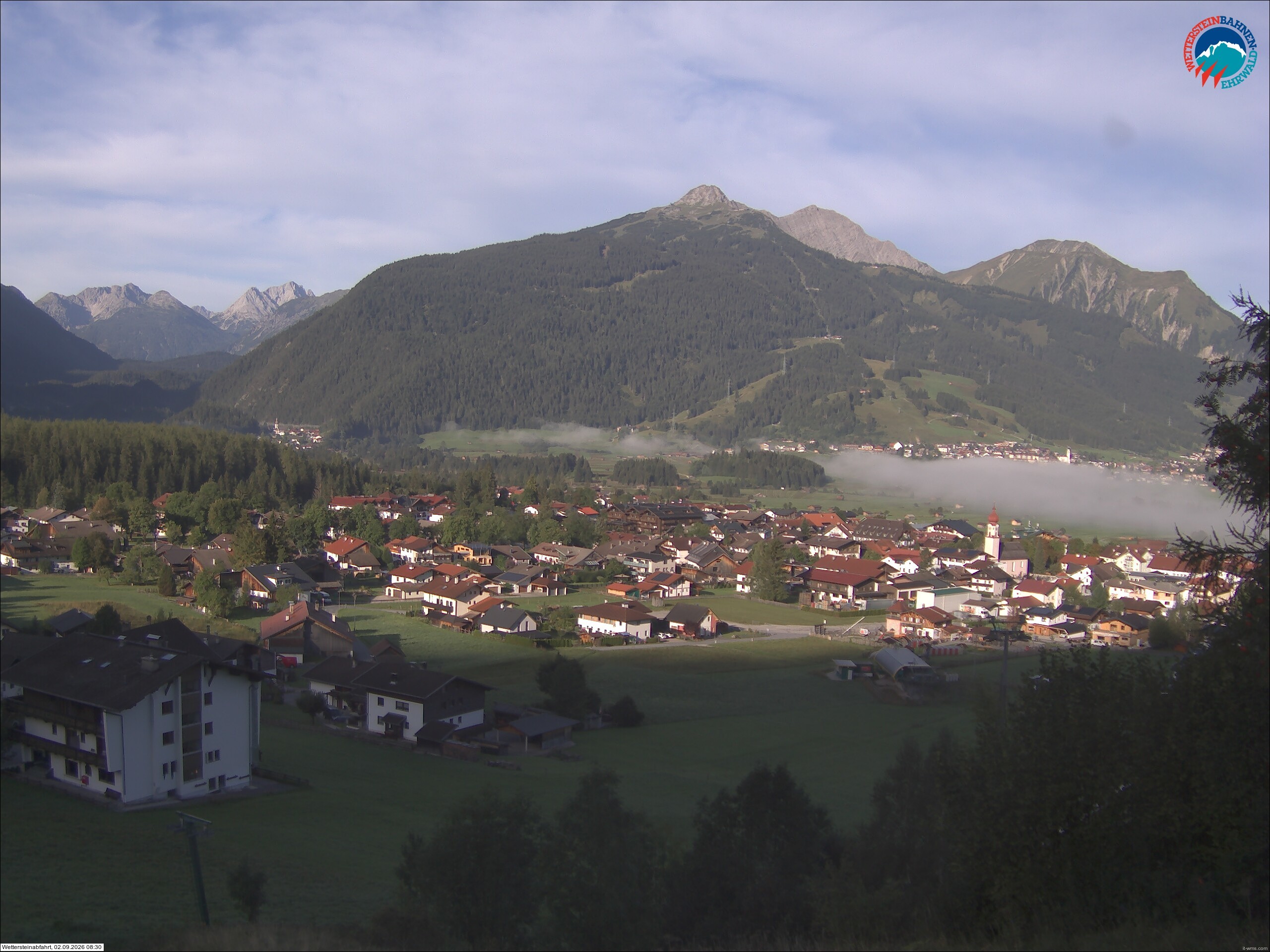 Archiv Foto Webcam Sonnenhang Sessellift Ehrwald