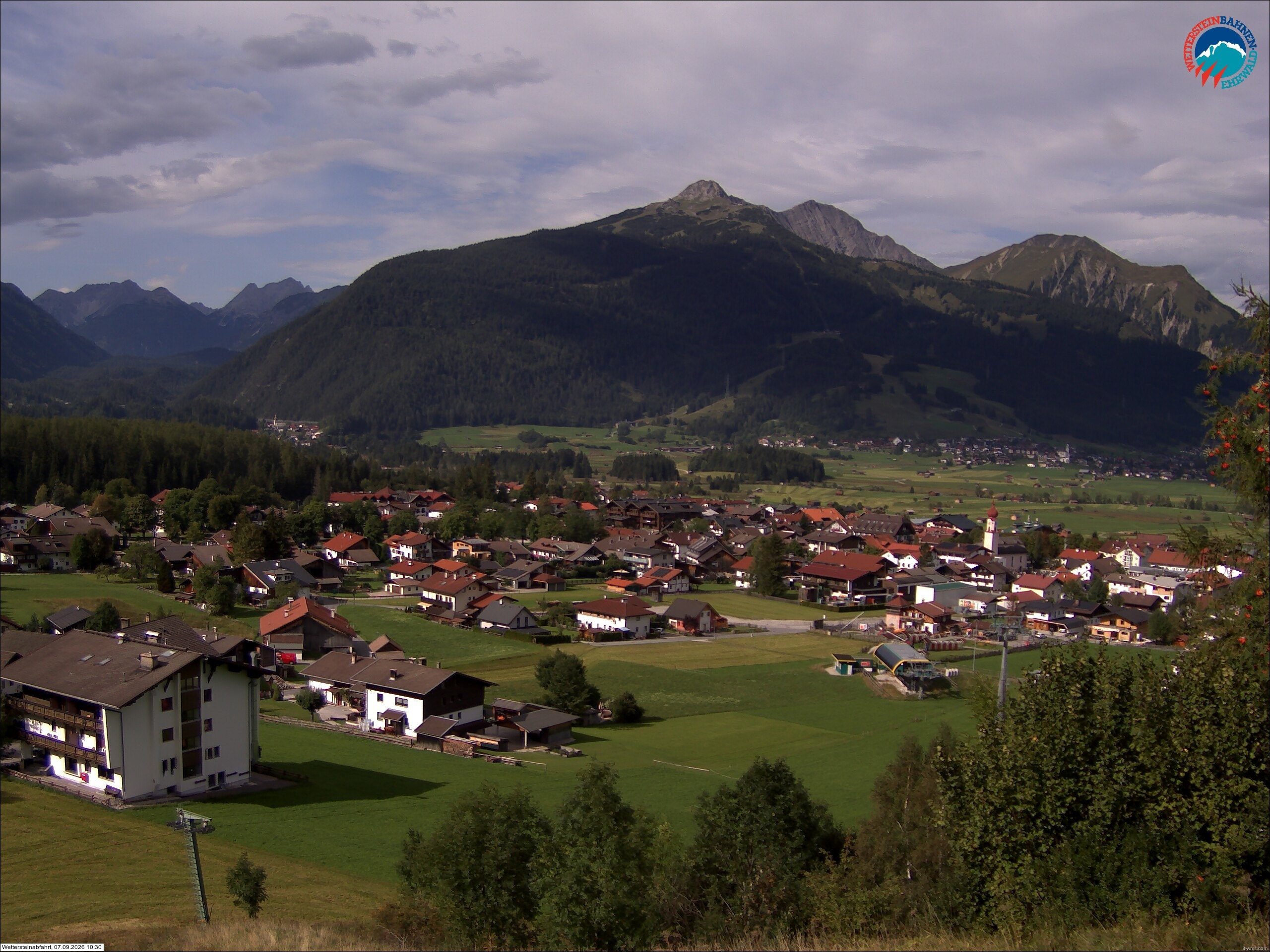 Archiv Foto Webcam Sonnenhang Sessellift Ehrwald