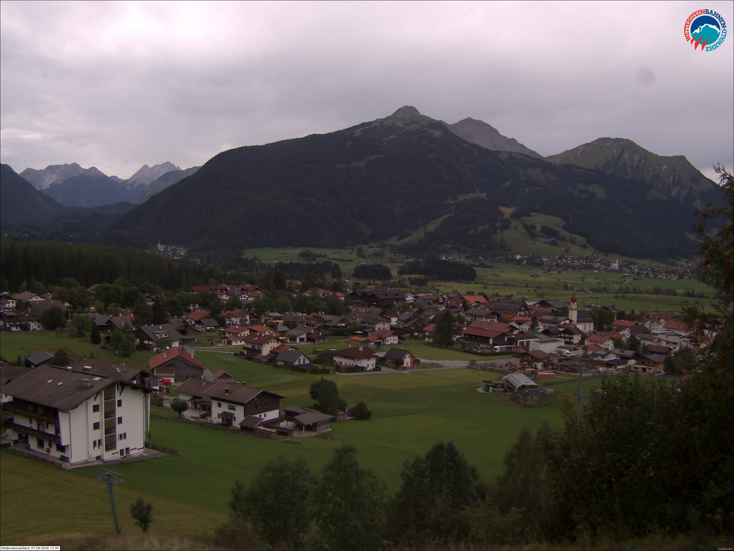 Archiv Foto Webcam Sonnenhang Sessellift Ehrwald