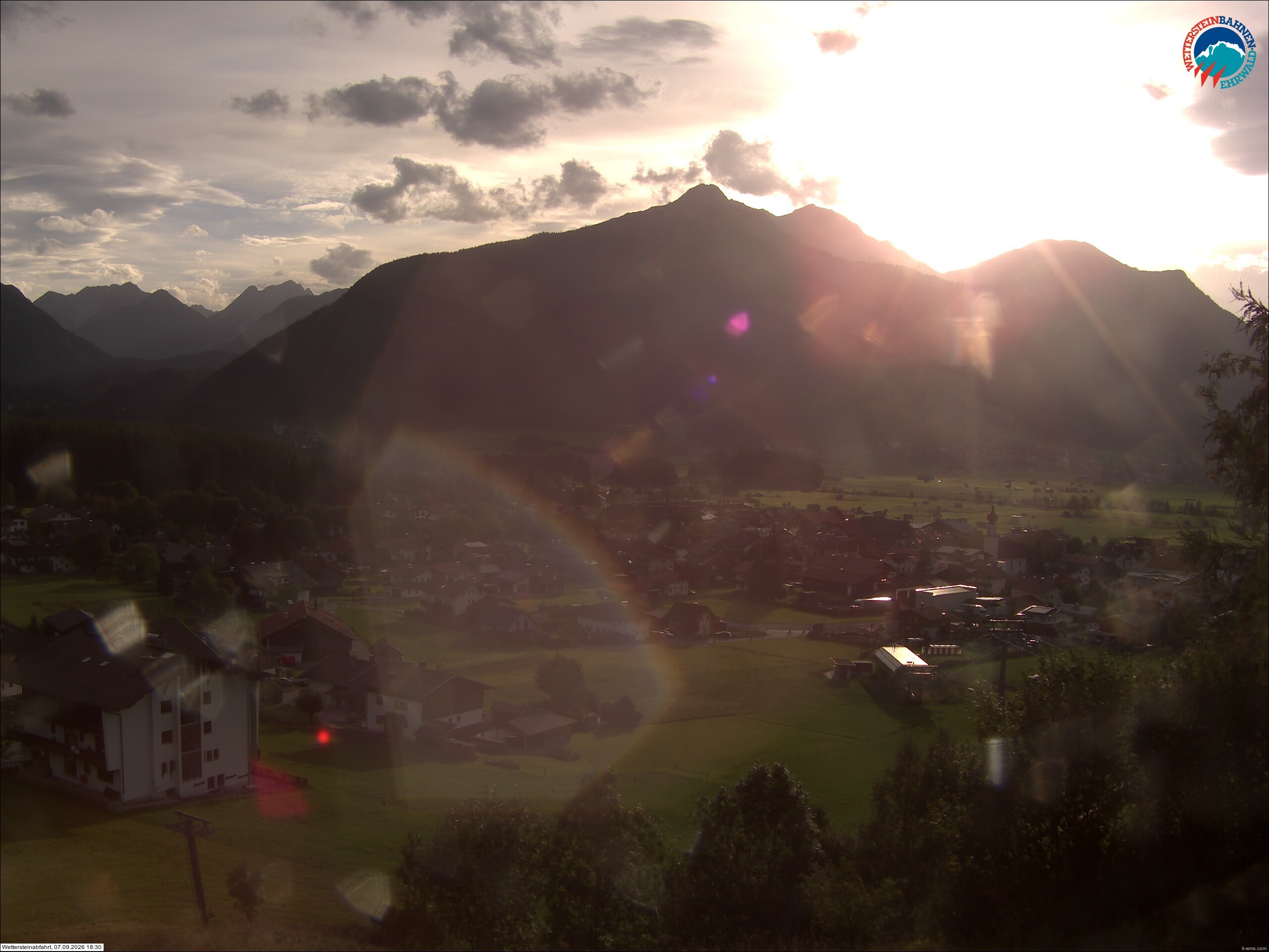 Archiv Foto Webcam Sonnenhang Sessellift Ehrwald
