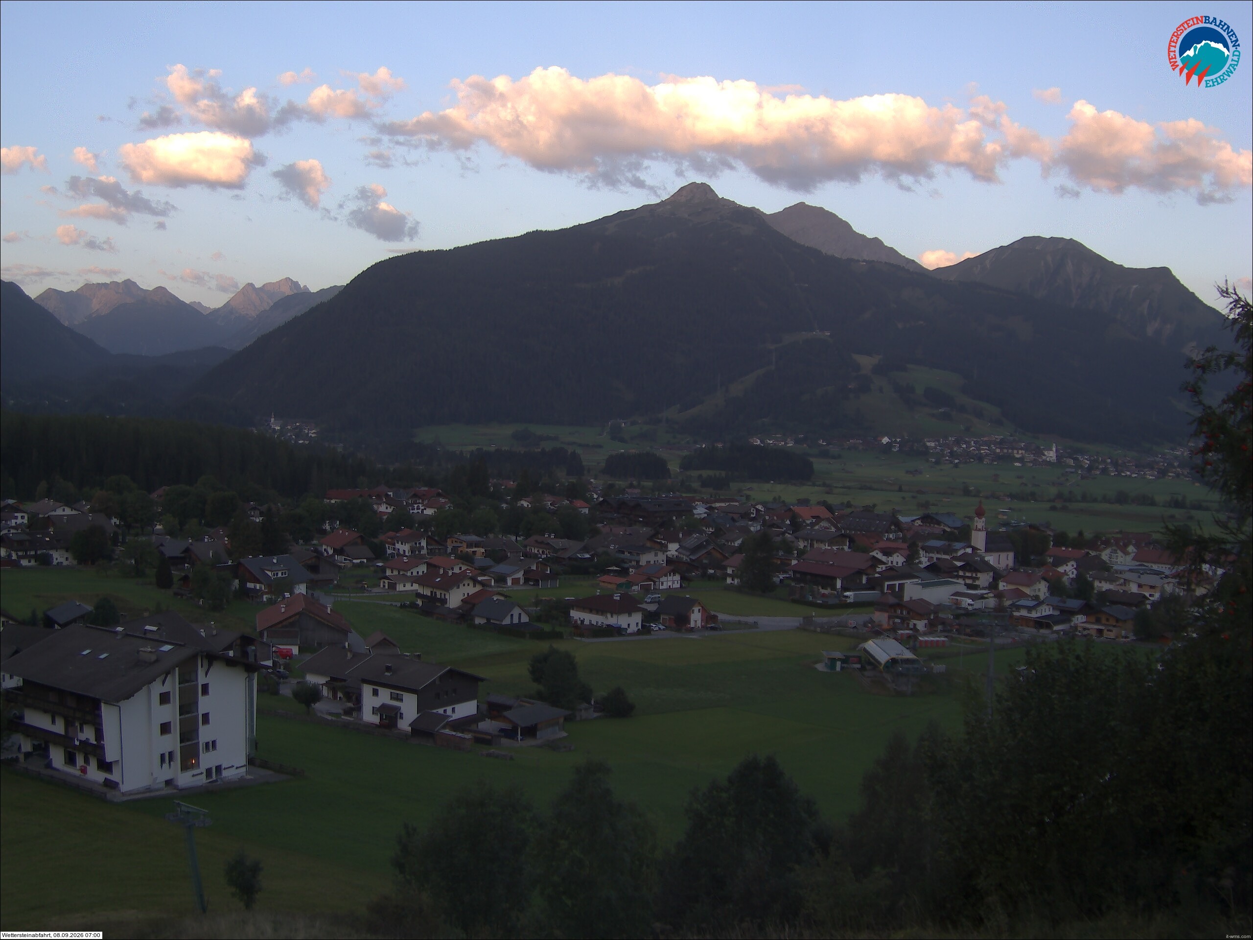 Archiv Foto Webcam Sonnenhang Sessellift Ehrwald