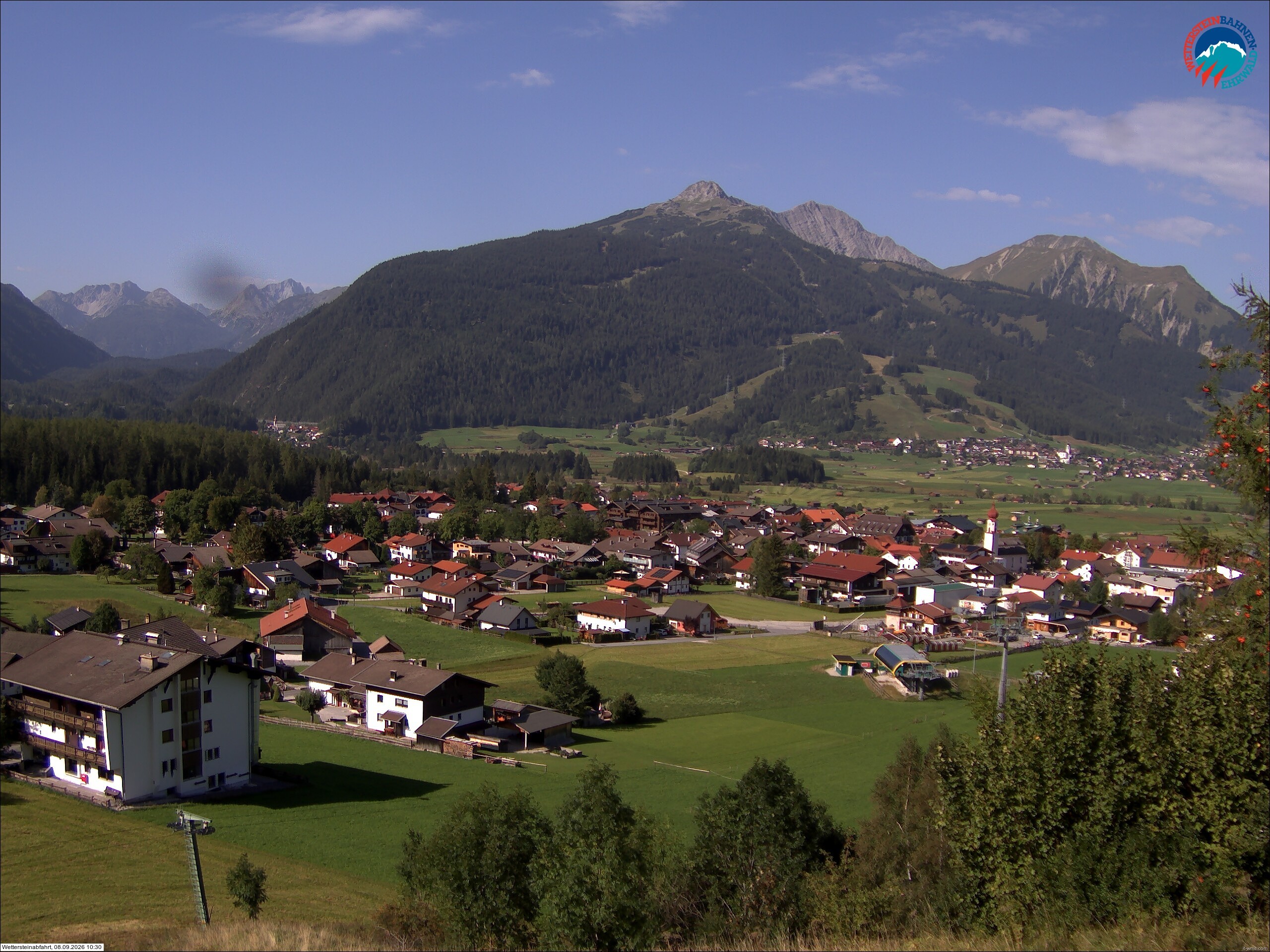 Archiv Foto Webcam Sonnenhang Sessellift Ehrwald