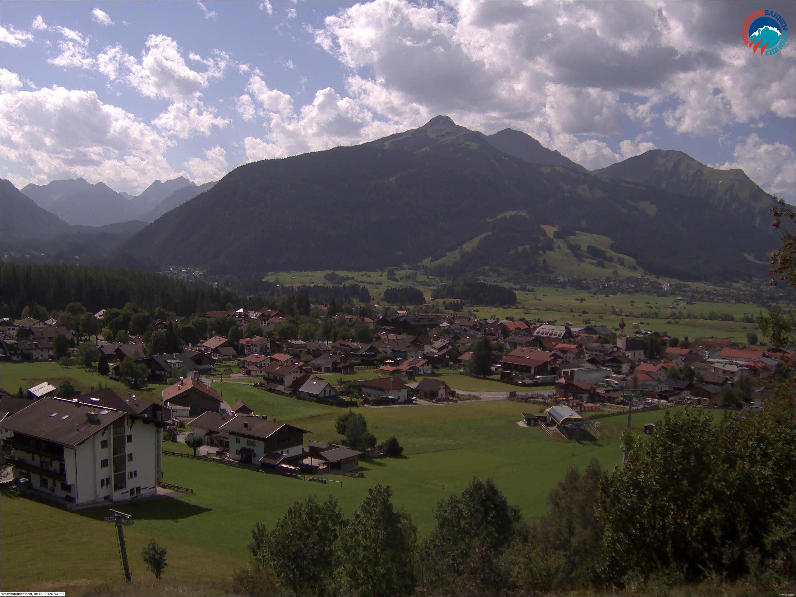 Archiv Foto Webcam Sonnenhang Sessellift Ehrwald