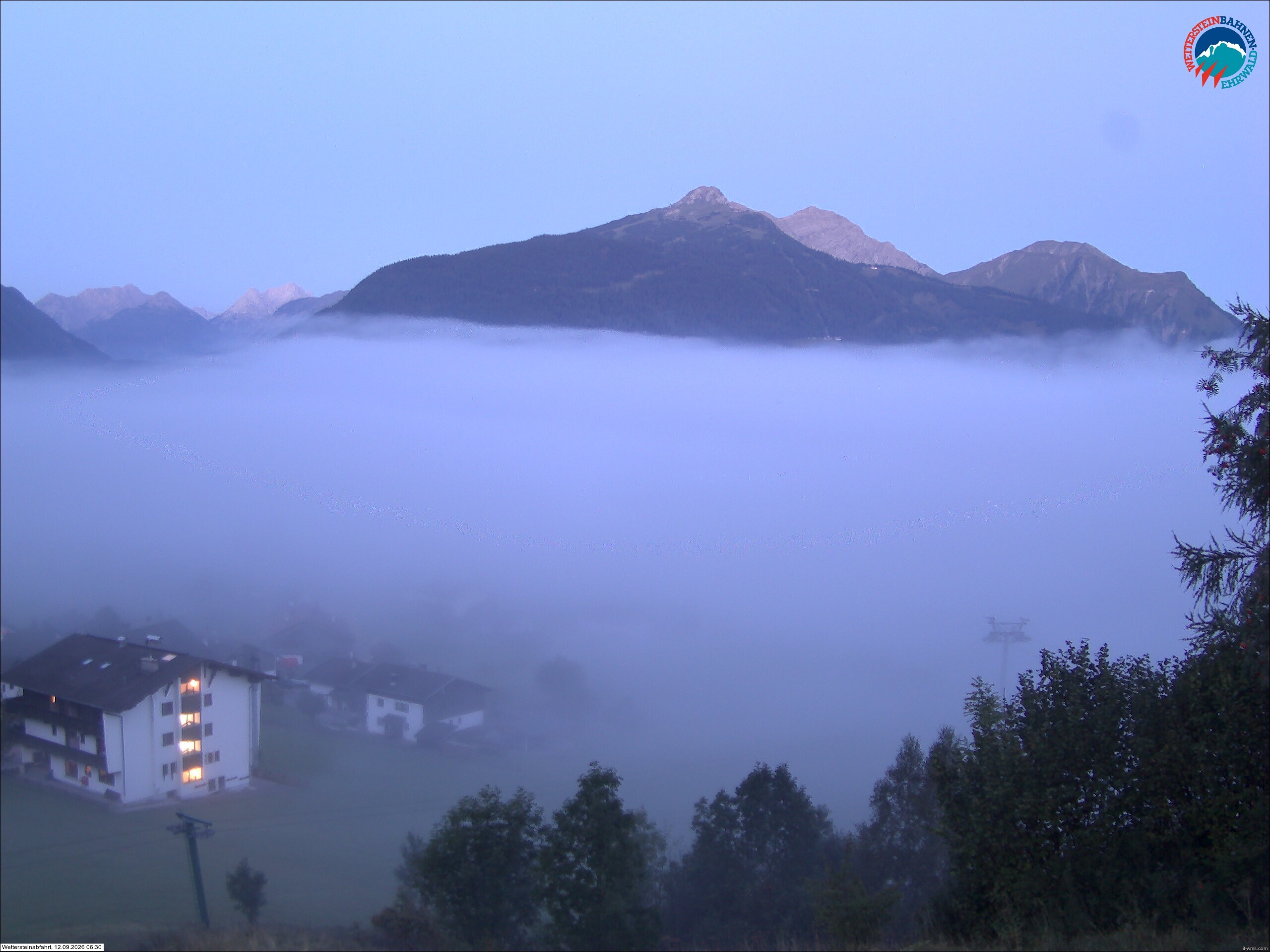 Archiv Foto Webcam Sonnenhang Sessellift Ehrwald