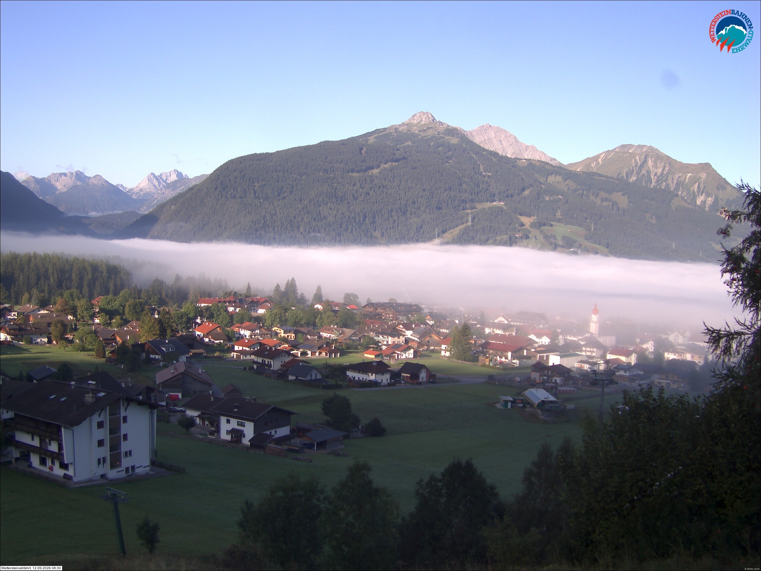 Archiv Foto Webcam Sonnenhang Sessellift Ehrwald