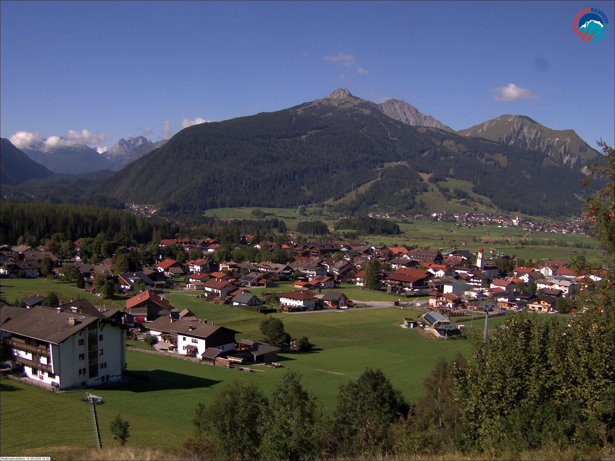 Archiv Foto Webcam Sonnenhang Sessellift Ehrwald