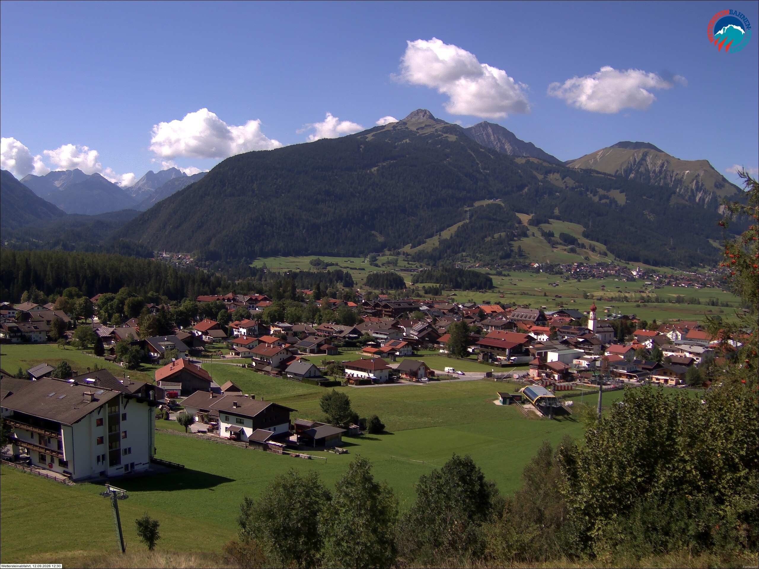 Archiv Foto Webcam Sonnenhang Sessellift Ehrwald