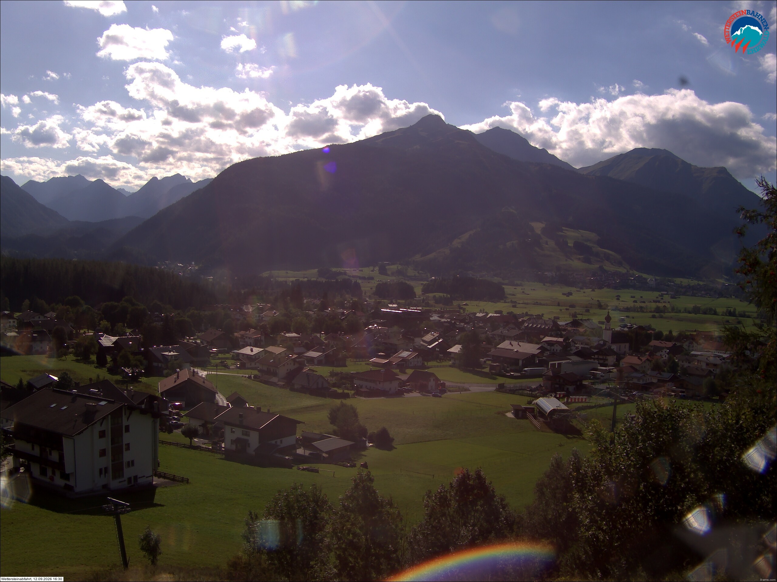 Archiv Foto Webcam Sonnenhang Sessellift Ehrwald