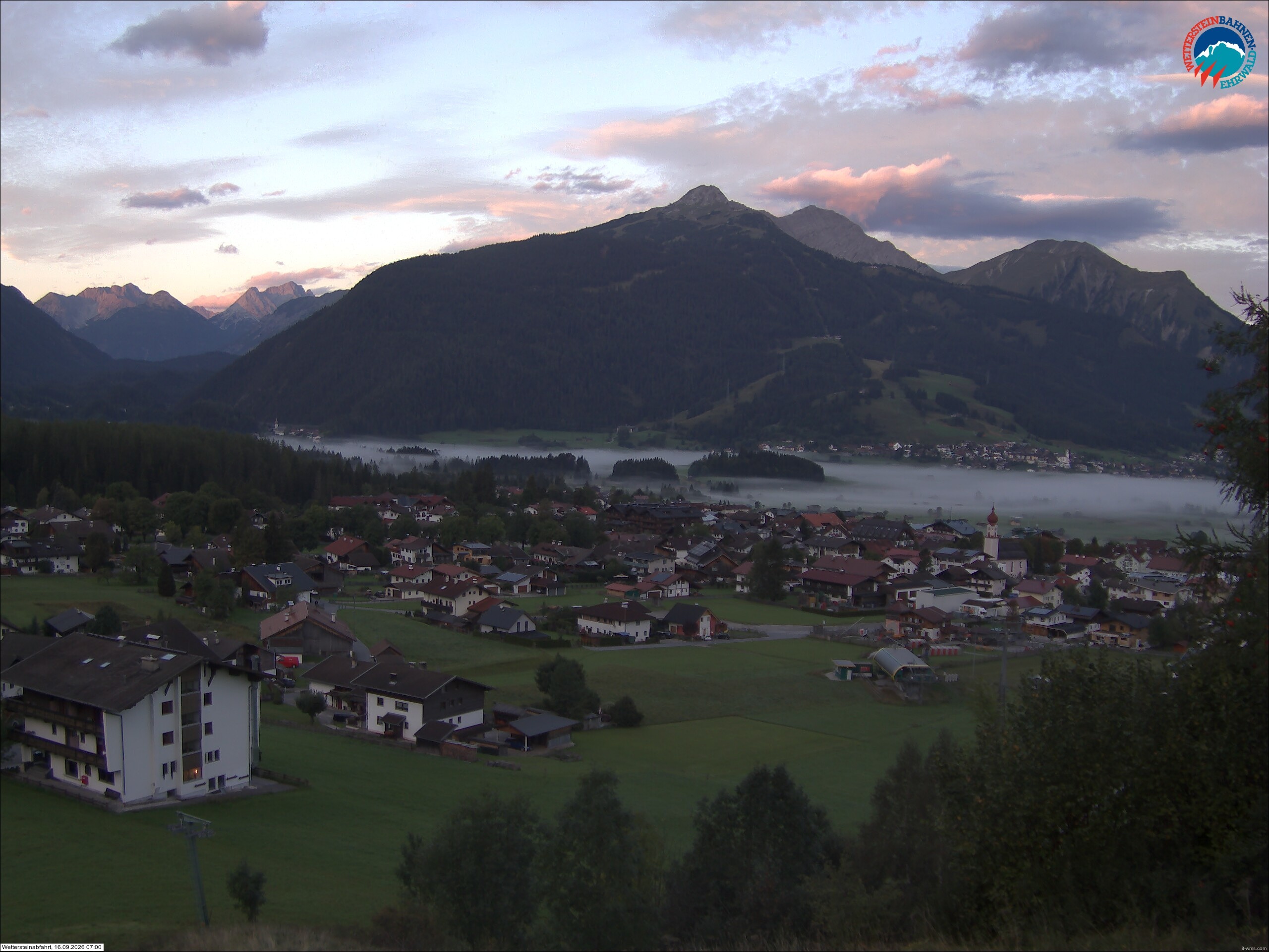 Archiv Foto Webcam Sonnenhang Sessellift Ehrwald