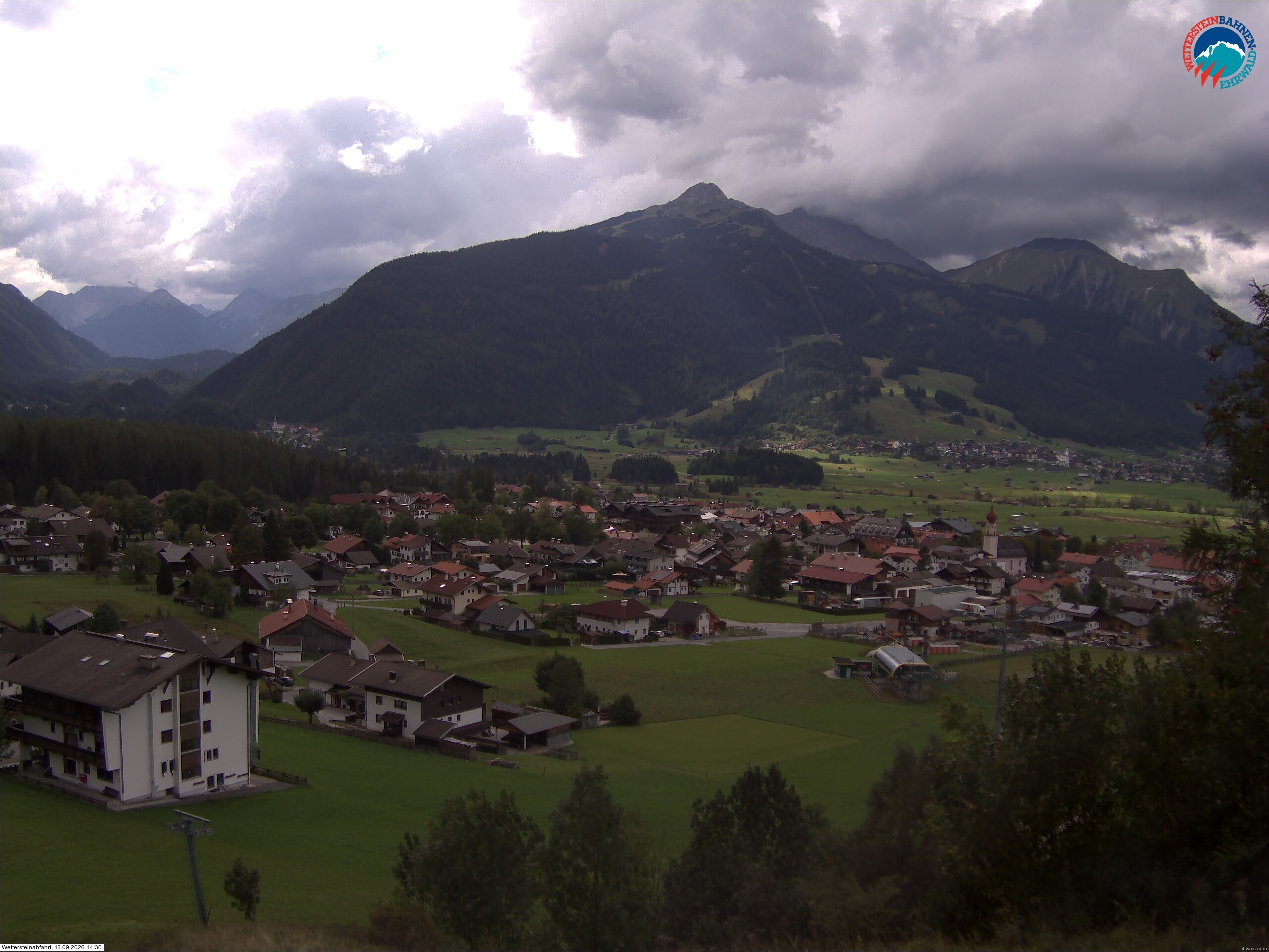 Archiv Foto Webcam Sonnenhang Sessellift Ehrwald