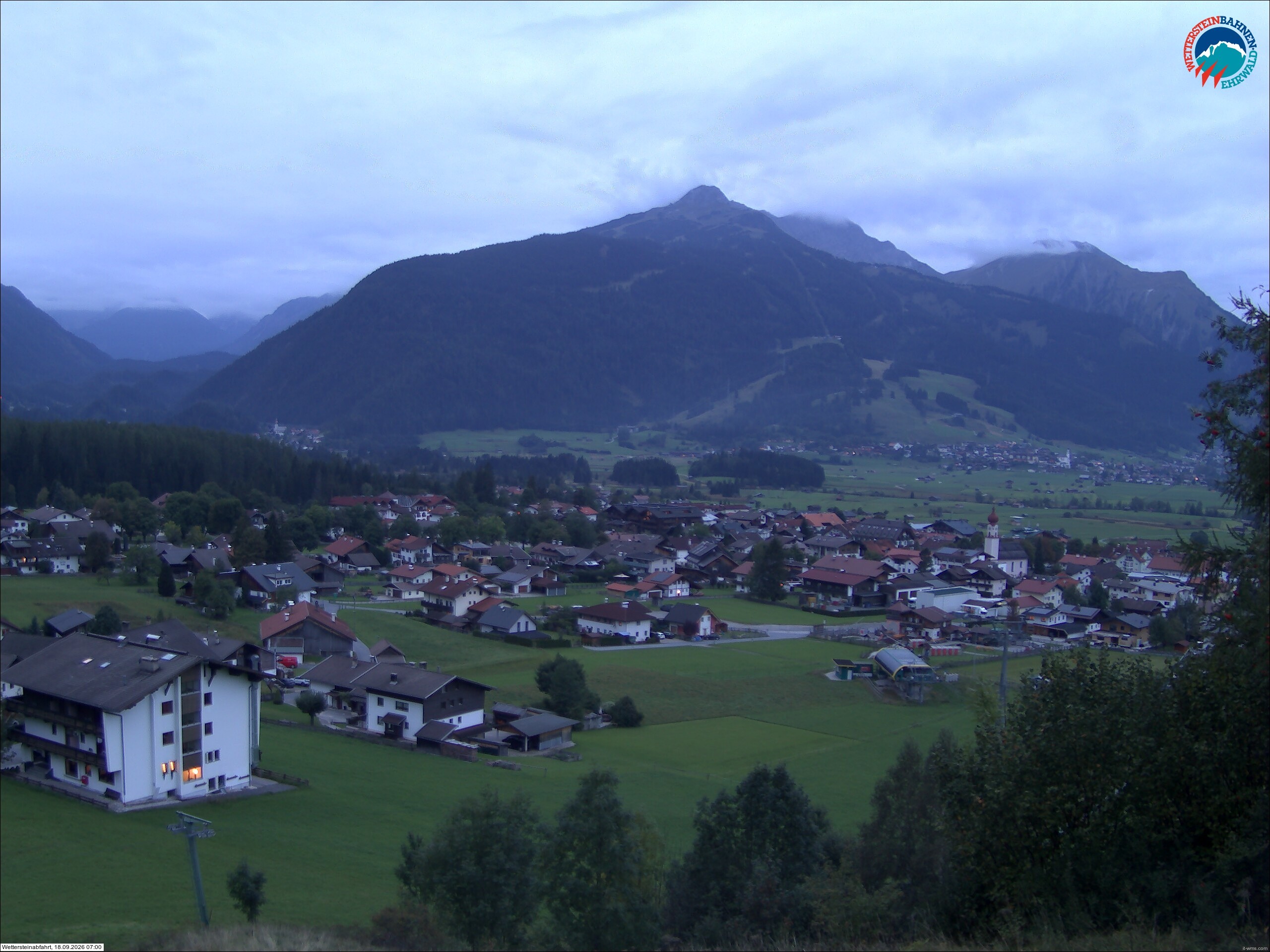 Archiv Foto Webcam Sonnenhang Sessellift Ehrwald