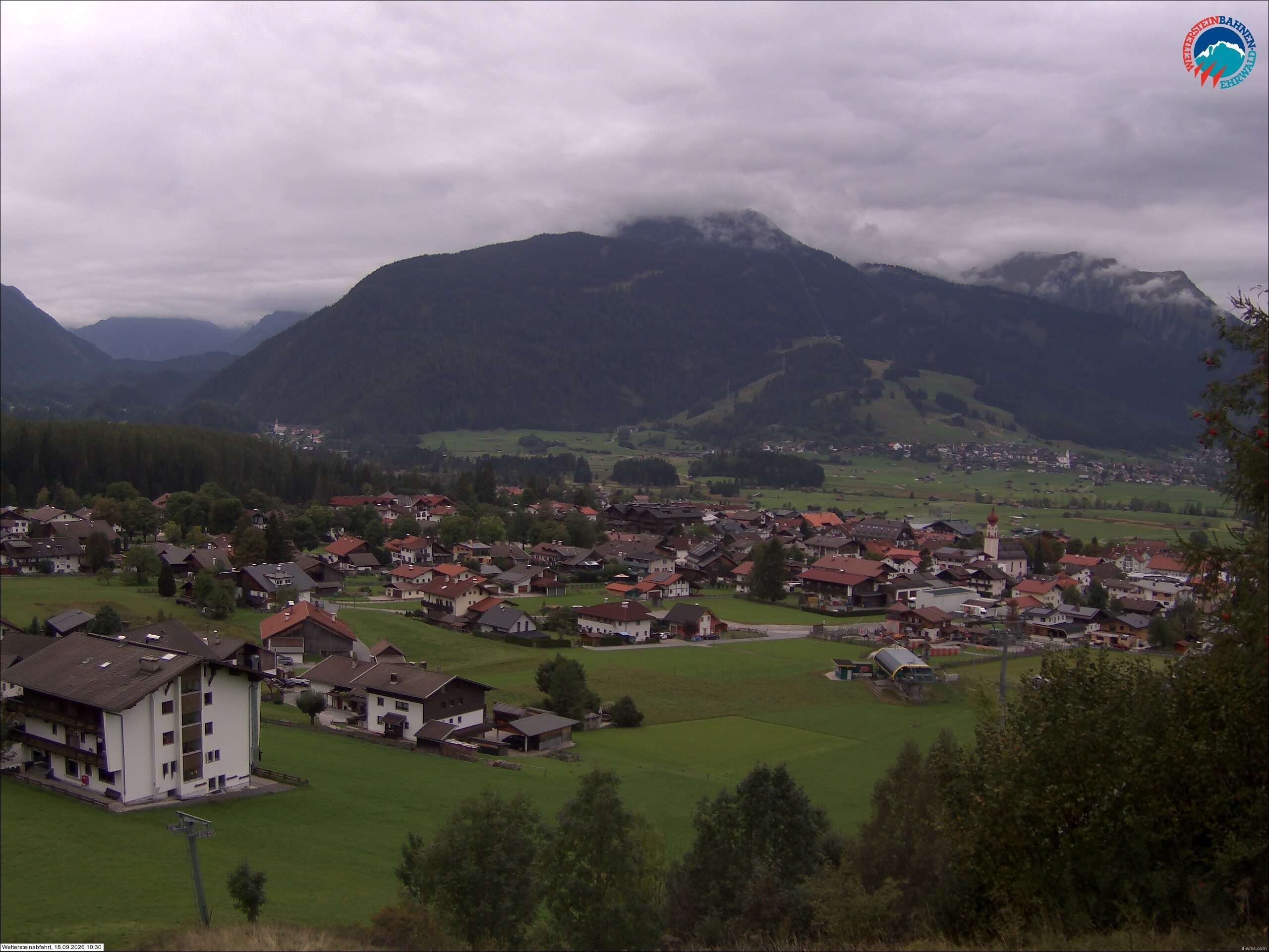 Archiv Foto Webcam Sonnenhang Sessellift Ehrwald
