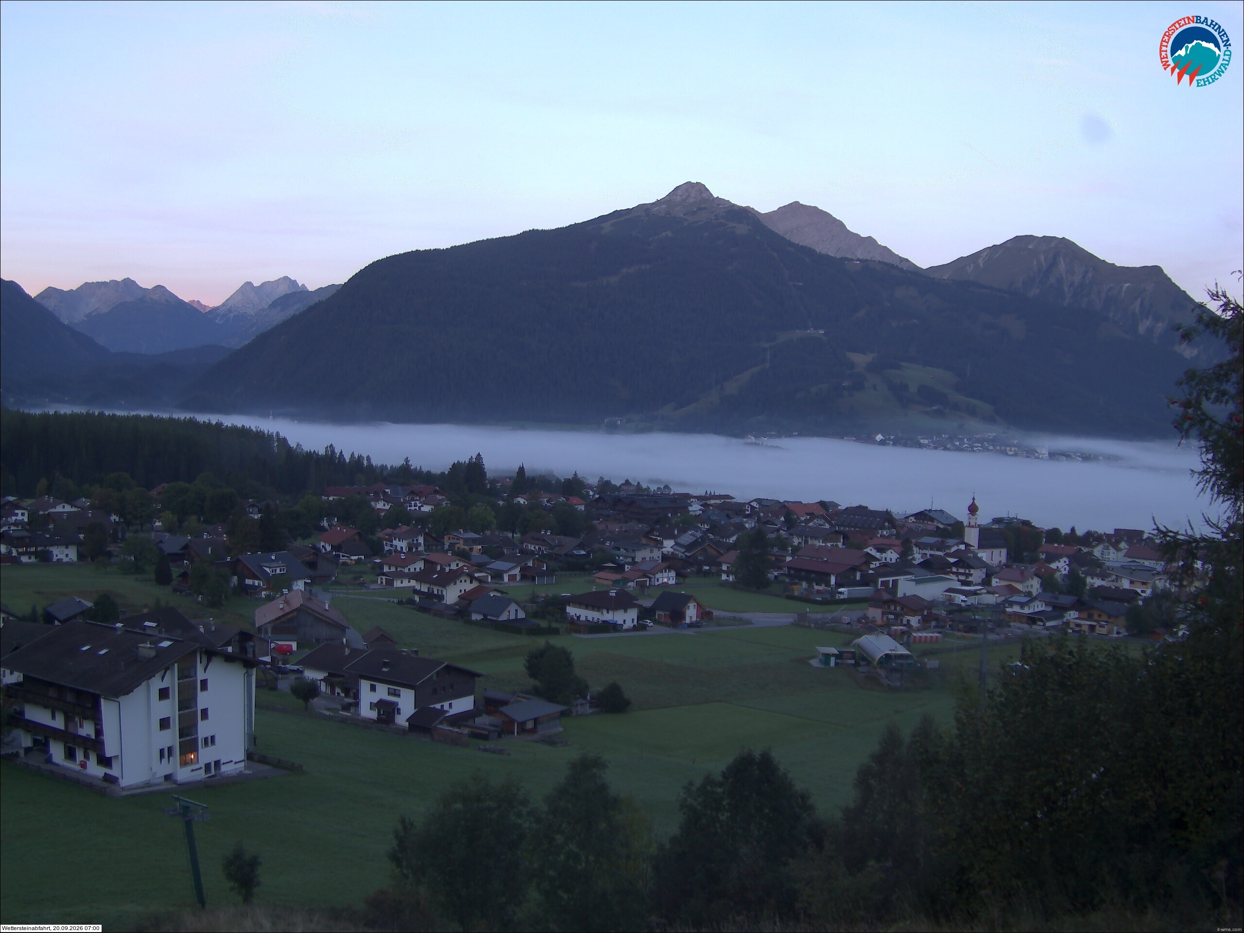 Archiv Foto Webcam Sonnenhang Sessellift Ehrwald