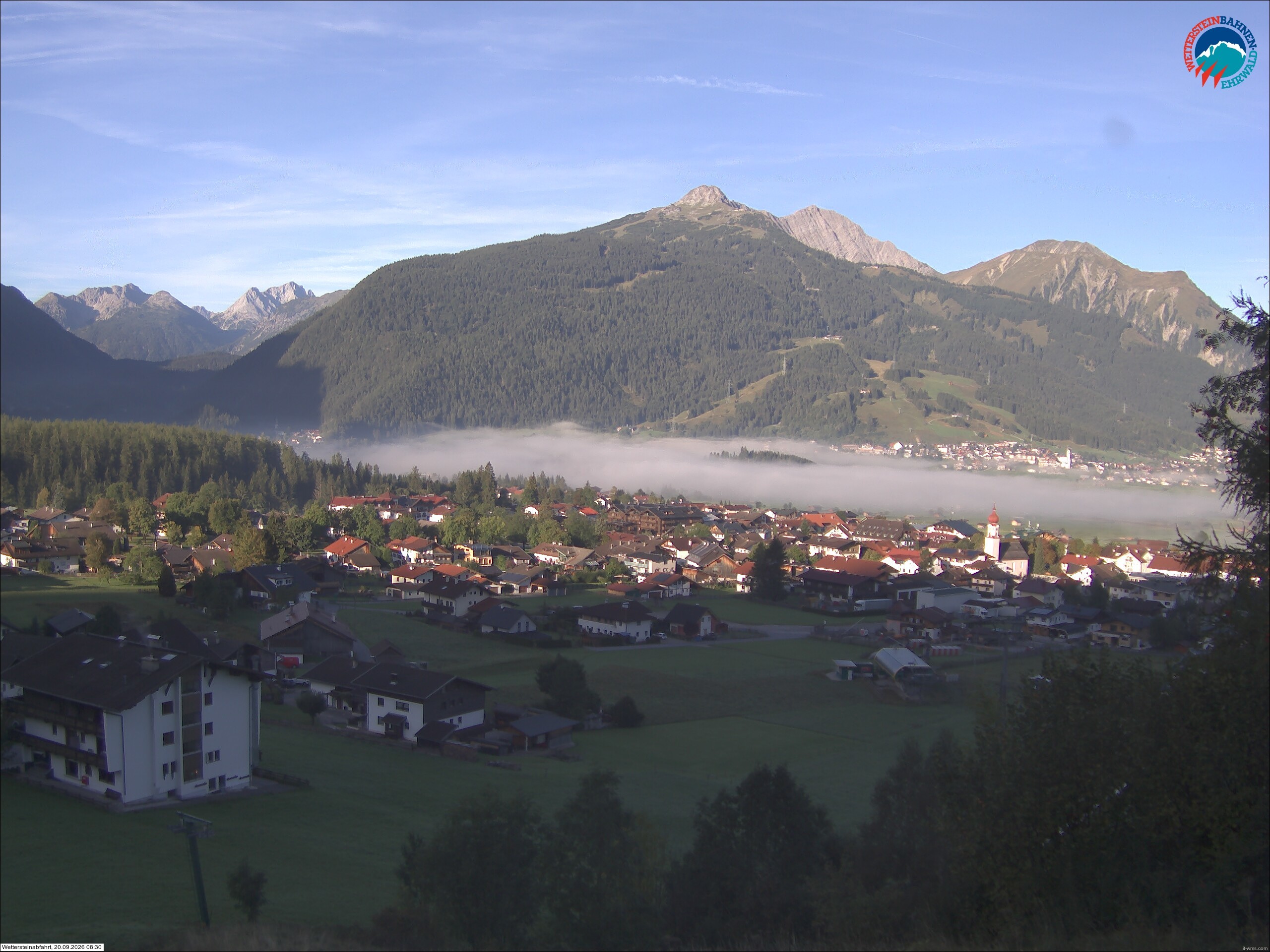 Archiv Foto Webcam Sonnenhang Sessellift Ehrwald