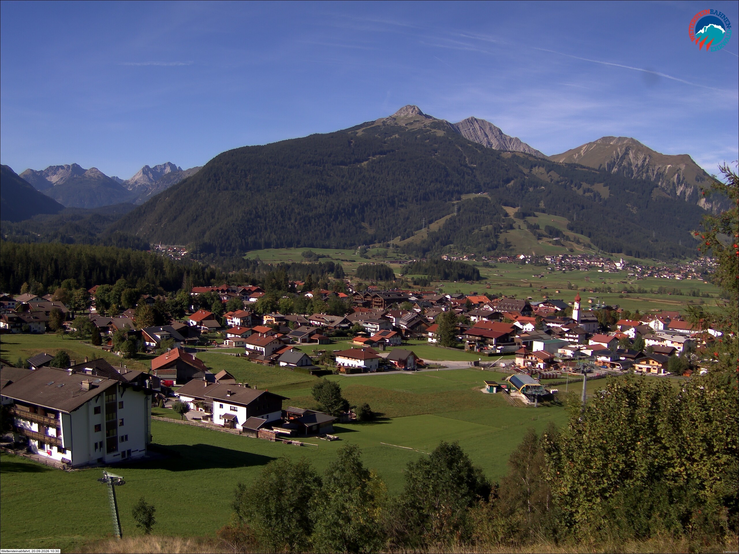 Archiv Foto Webcam Sonnenhang Sessellift Ehrwald