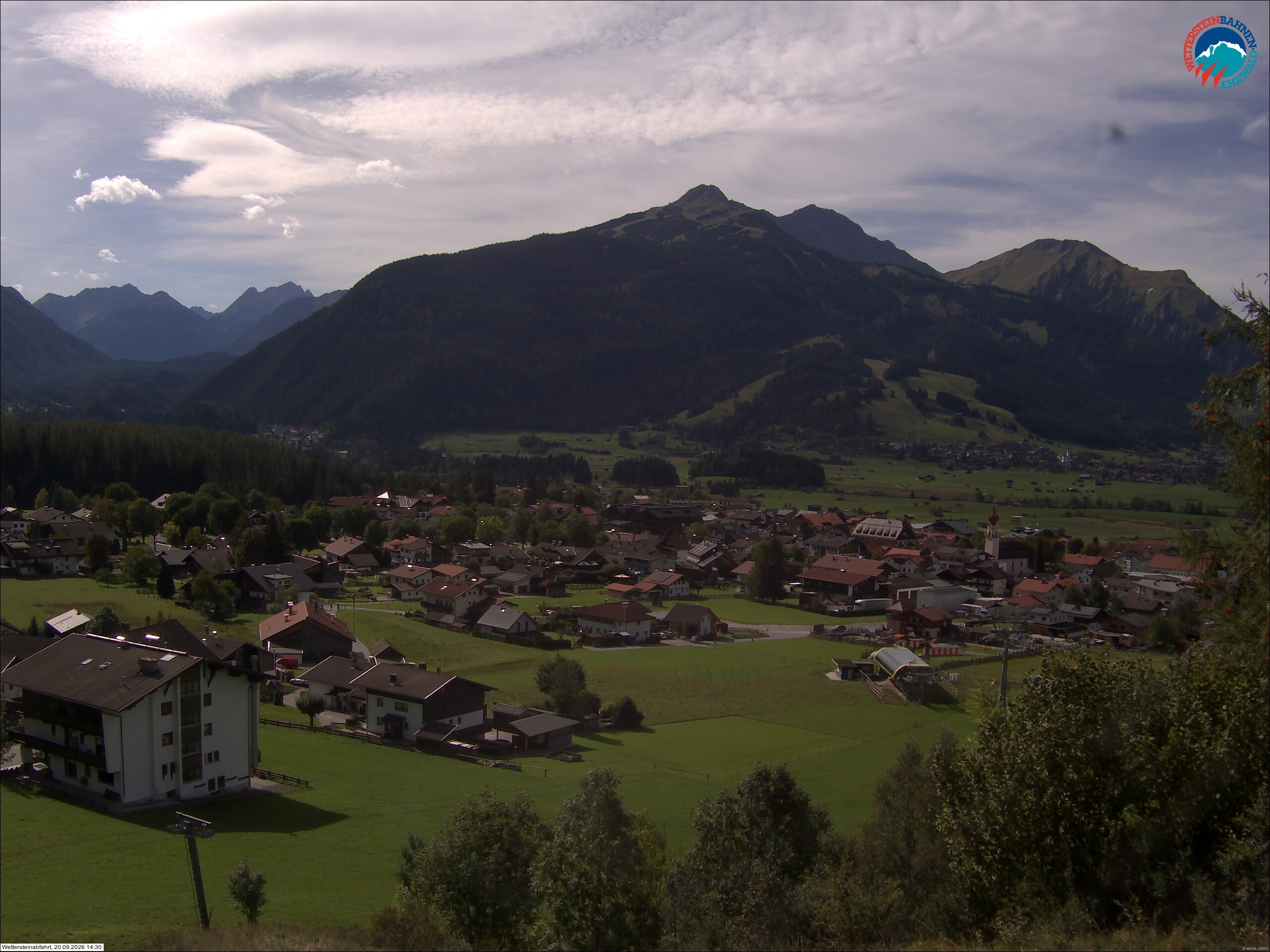 Archiv Foto Webcam Sonnenhang Sessellift Ehrwald