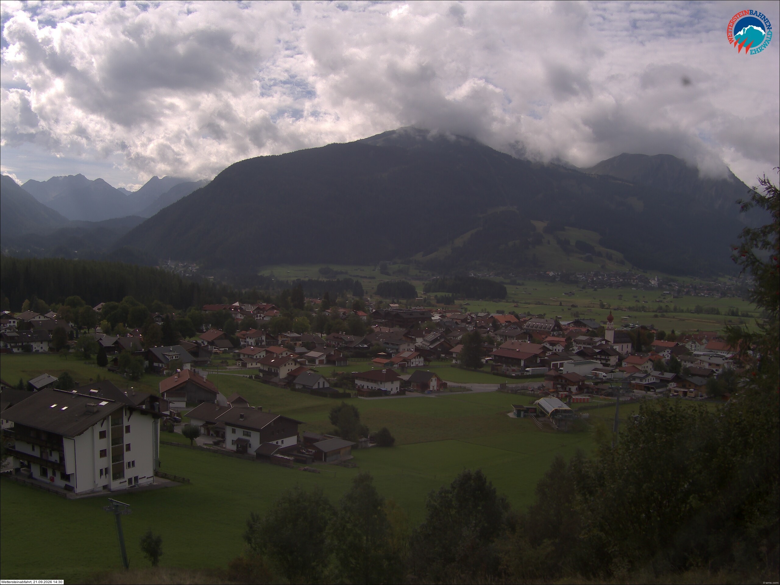 Archiv Foto Webcam Sonnenhang Sessellift Ehrwald