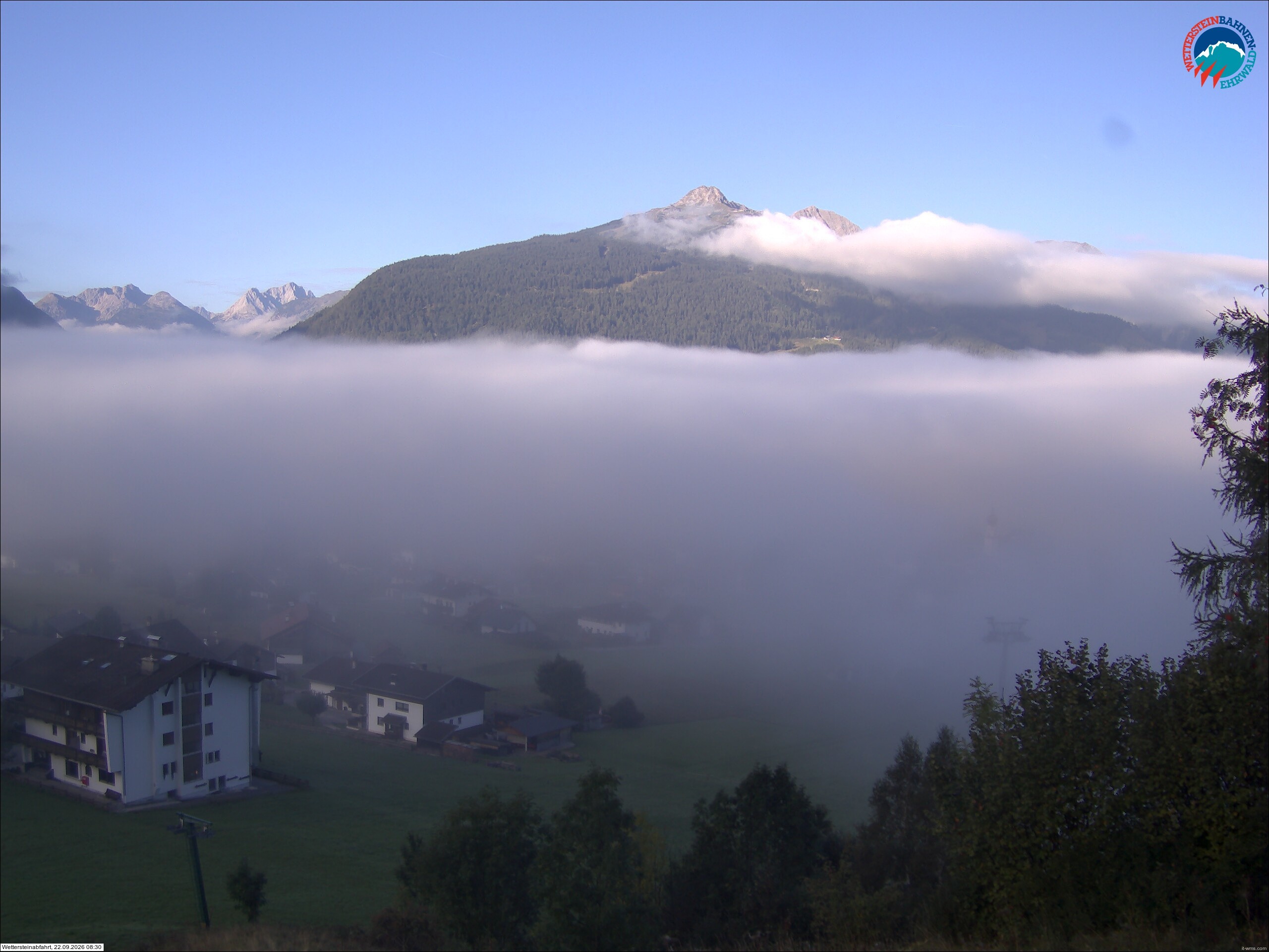 Archiv Foto Webcam Sonnenhang Sessellift Ehrwald
