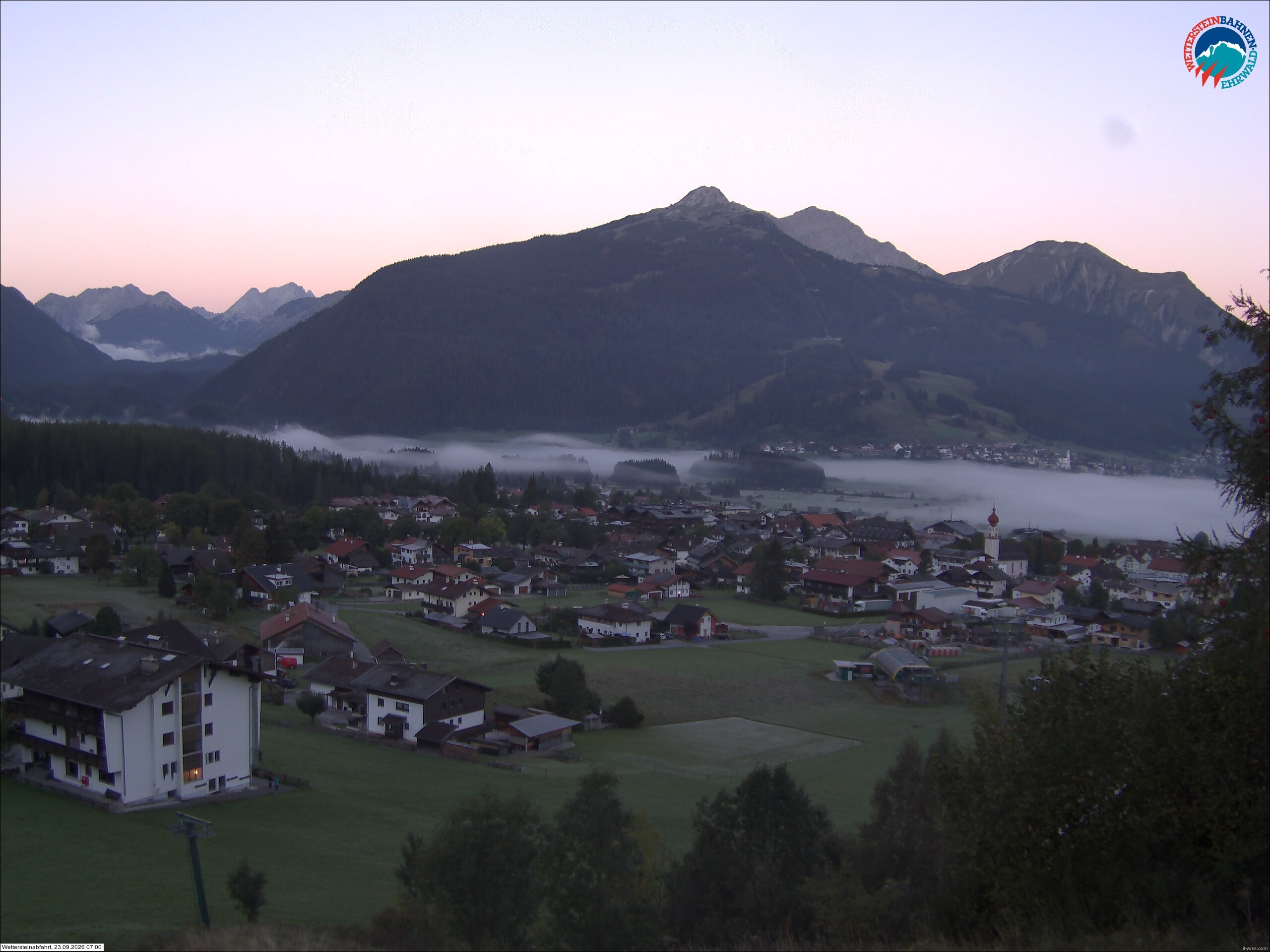 Archiv Foto Webcam Sonnenhang Sessellift Ehrwald