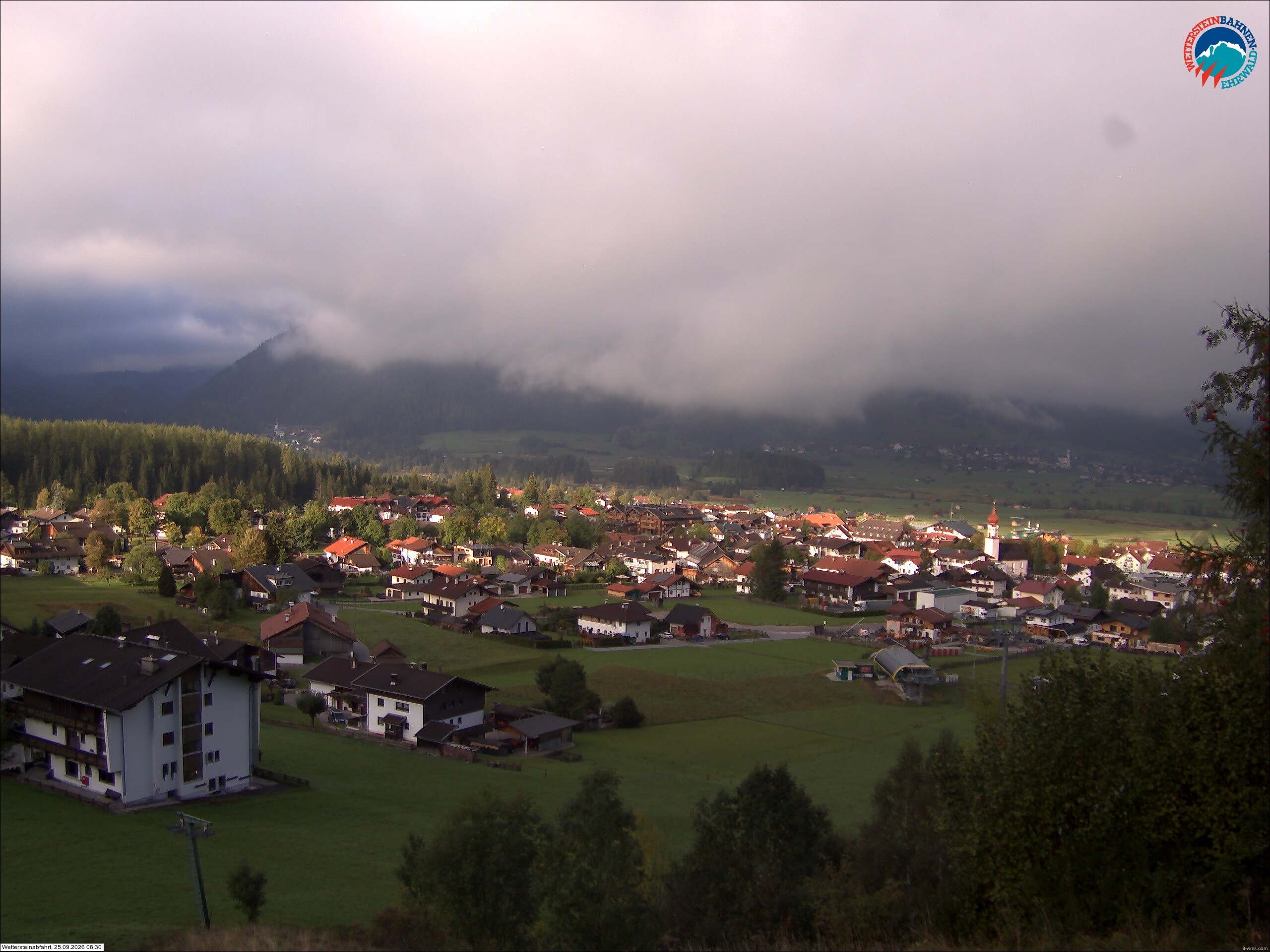 Archiv Foto Webcam Sonnenhang Sessellift Ehrwald