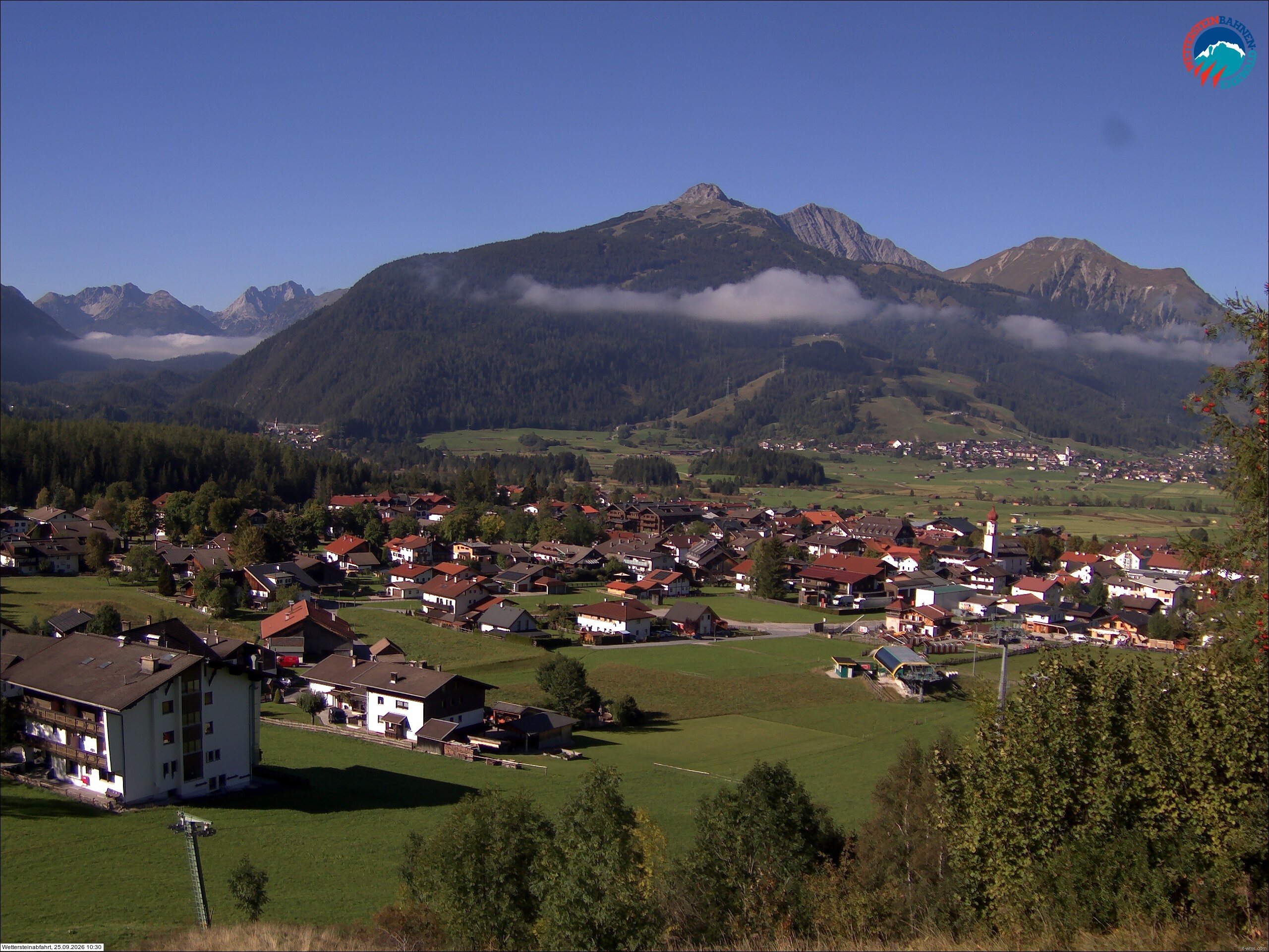 Archiv Foto Webcam Sonnenhang Sessellift Ehrwald