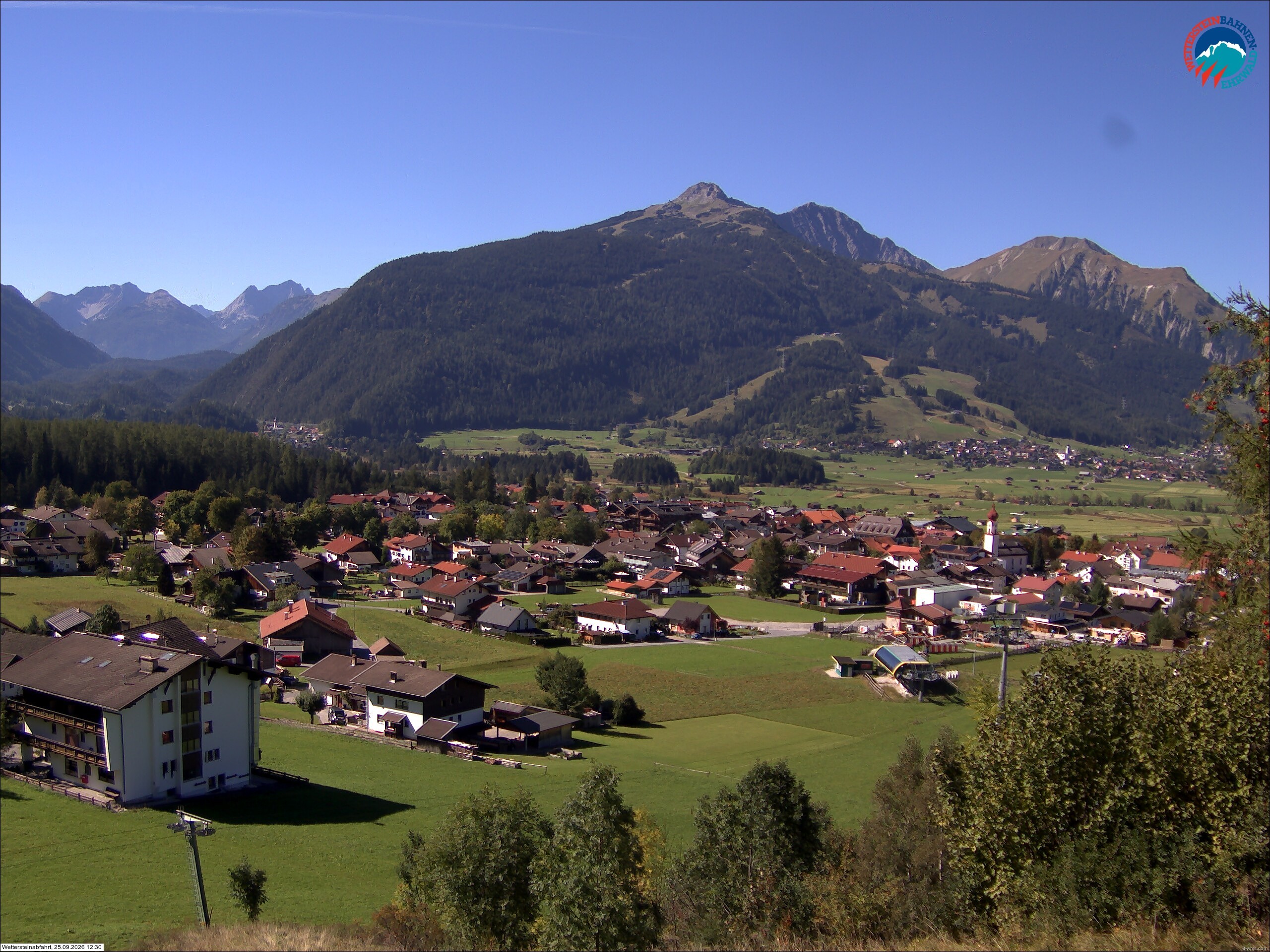 Archiv Foto Webcam Sonnenhang Sessellift Ehrwald