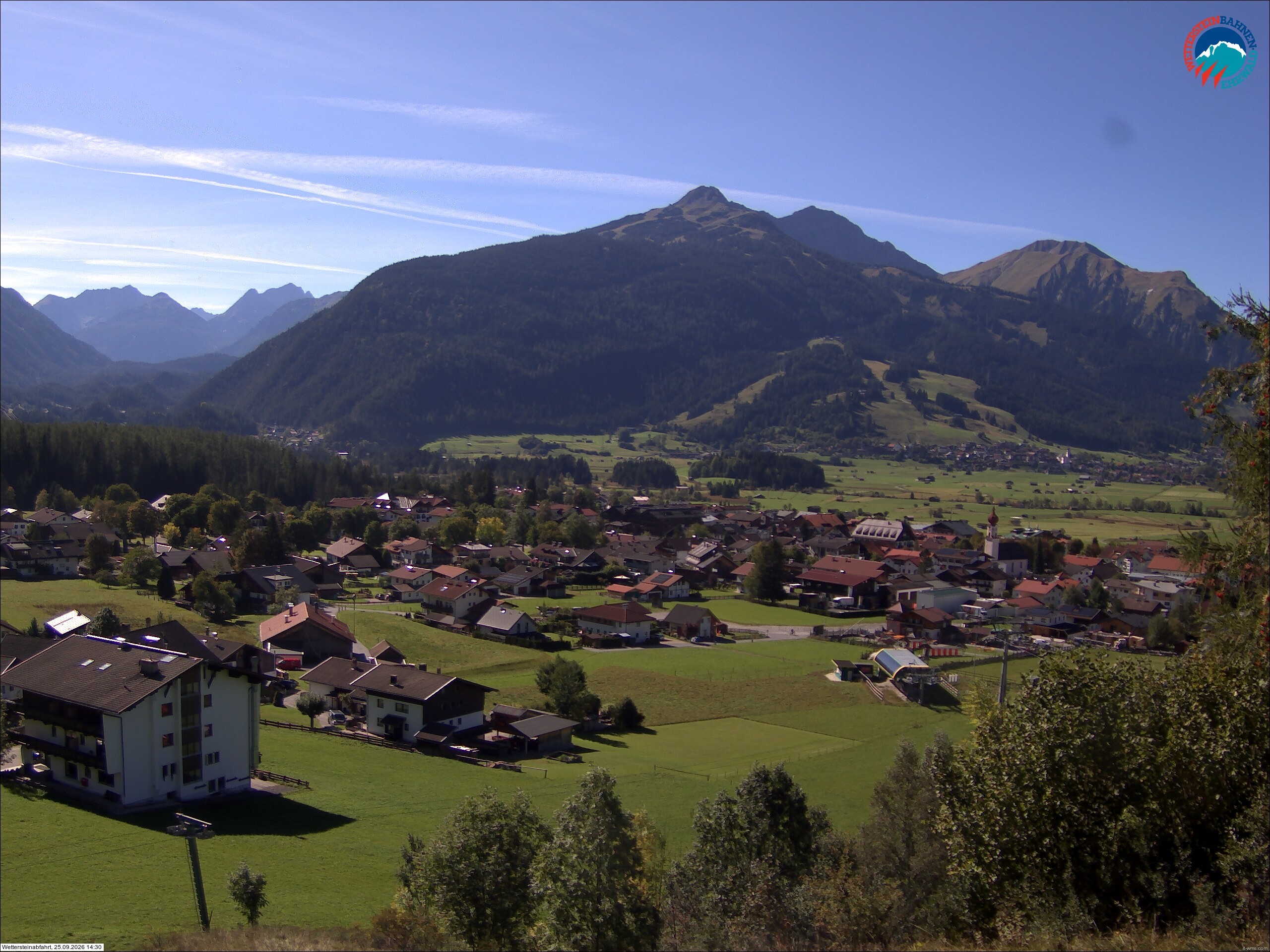 Archiv Foto Webcam Sonnenhang Sessellift Ehrwald
