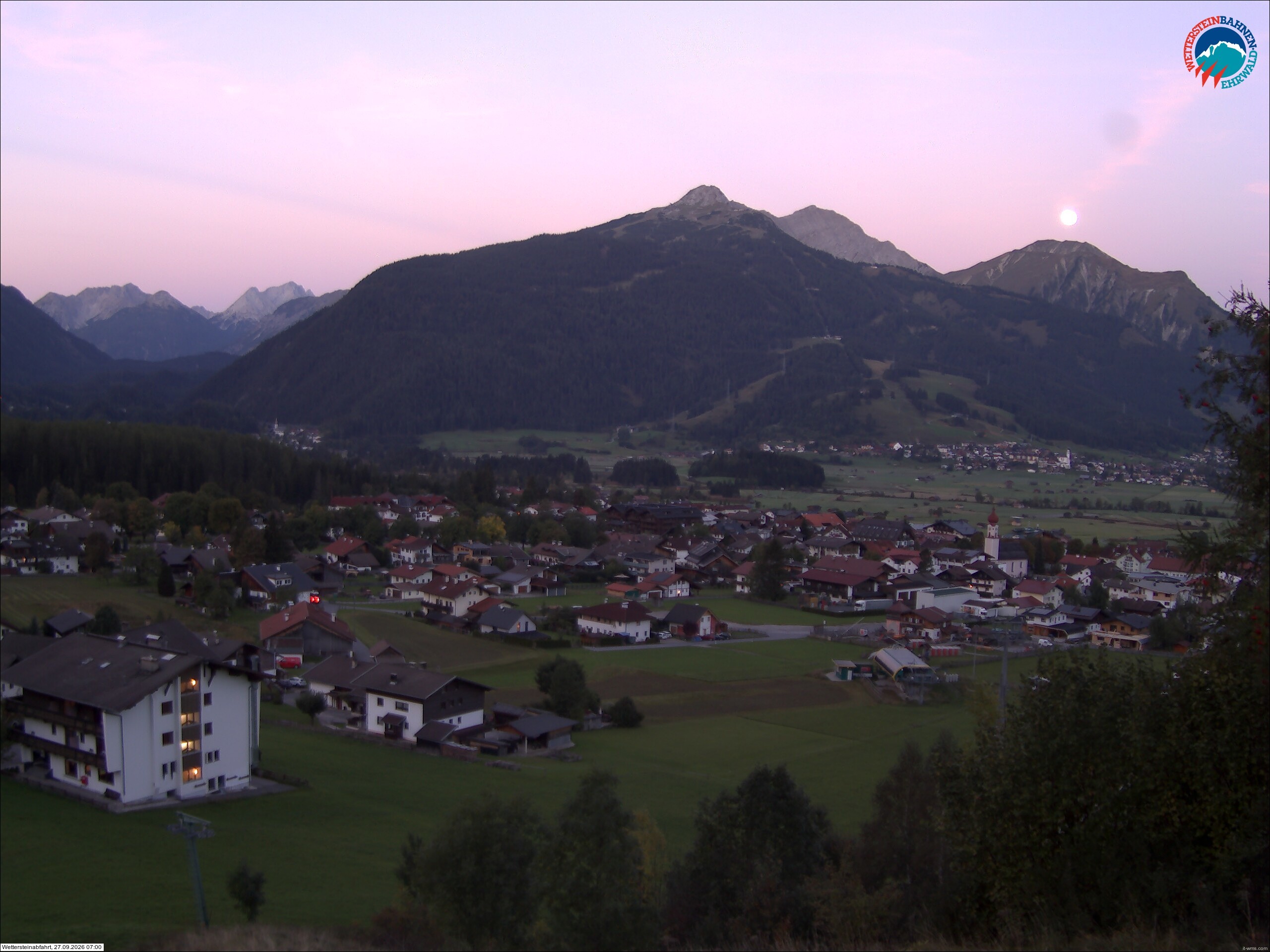 Archiv Foto Webcam Sonnenhang Sessellift Ehrwald