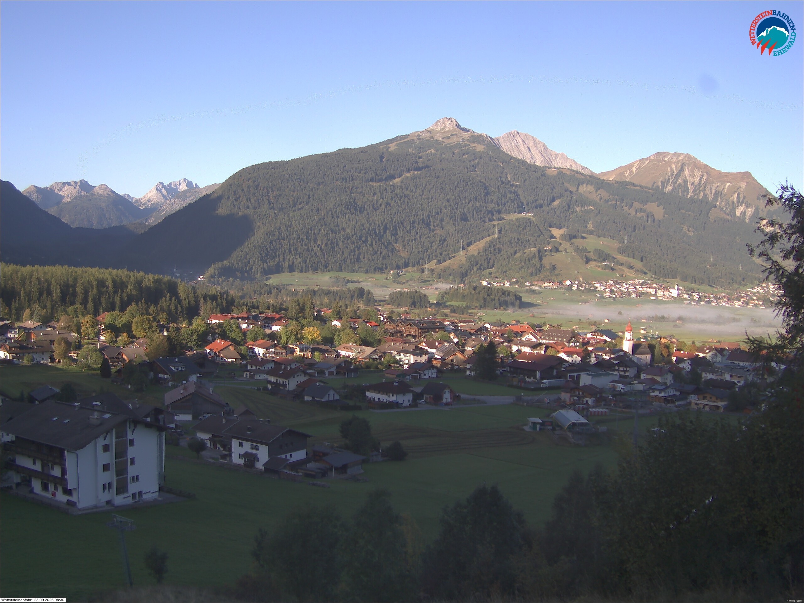 Archiv Foto Webcam Sonnenhang Sessellift Ehrwald