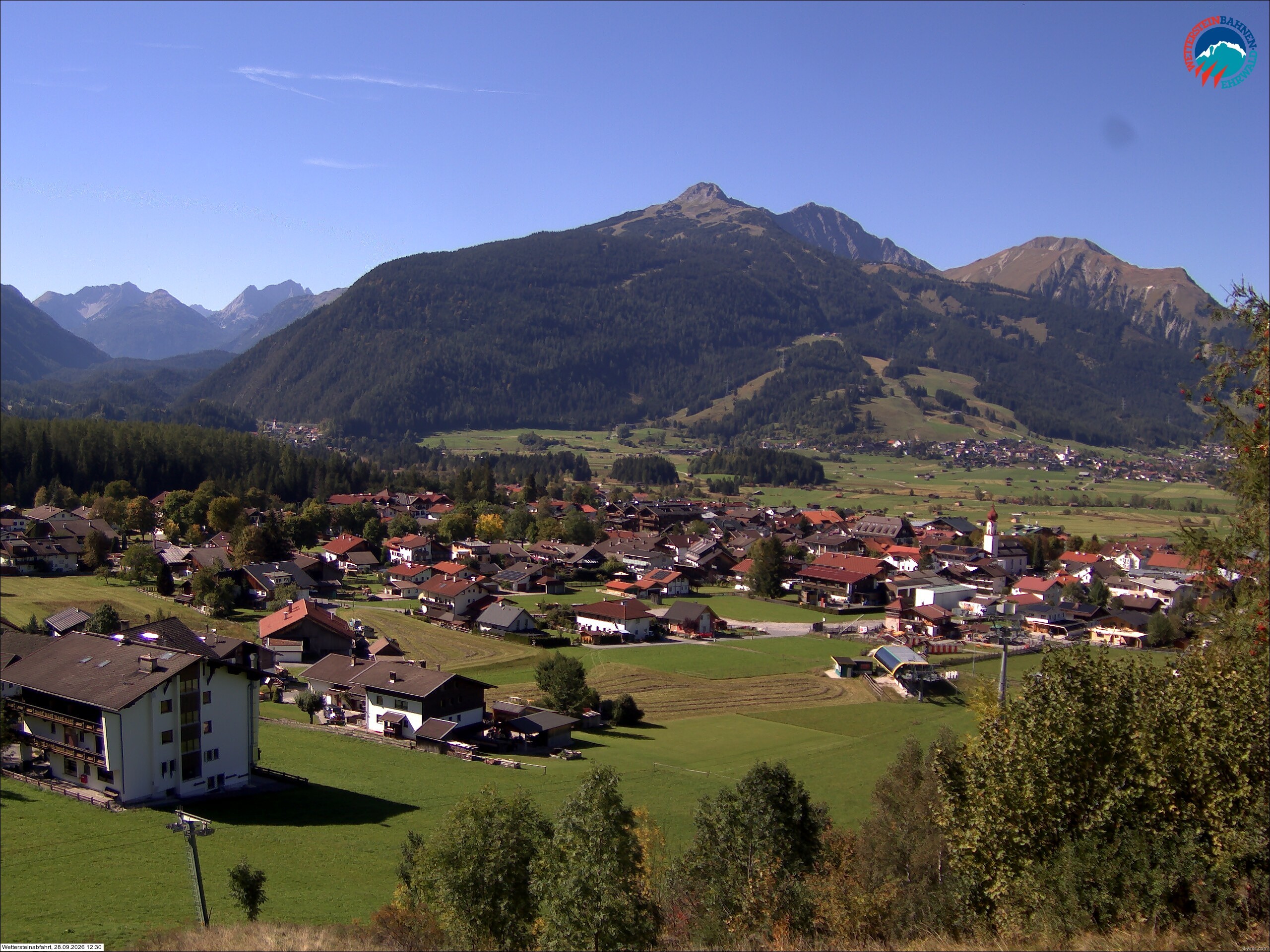 Archiv Foto Webcam Sonnenhang Sessellift Ehrwald