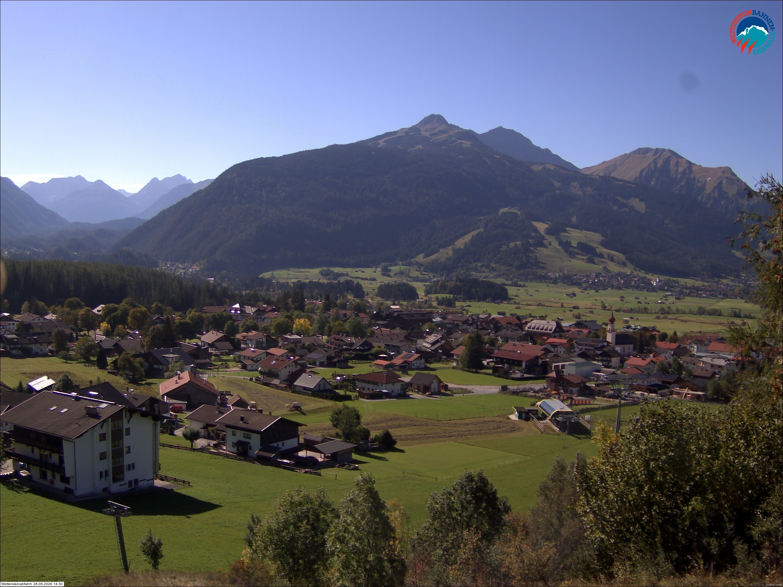 Archiv Foto Webcam Sonnenhang Sessellift Ehrwald