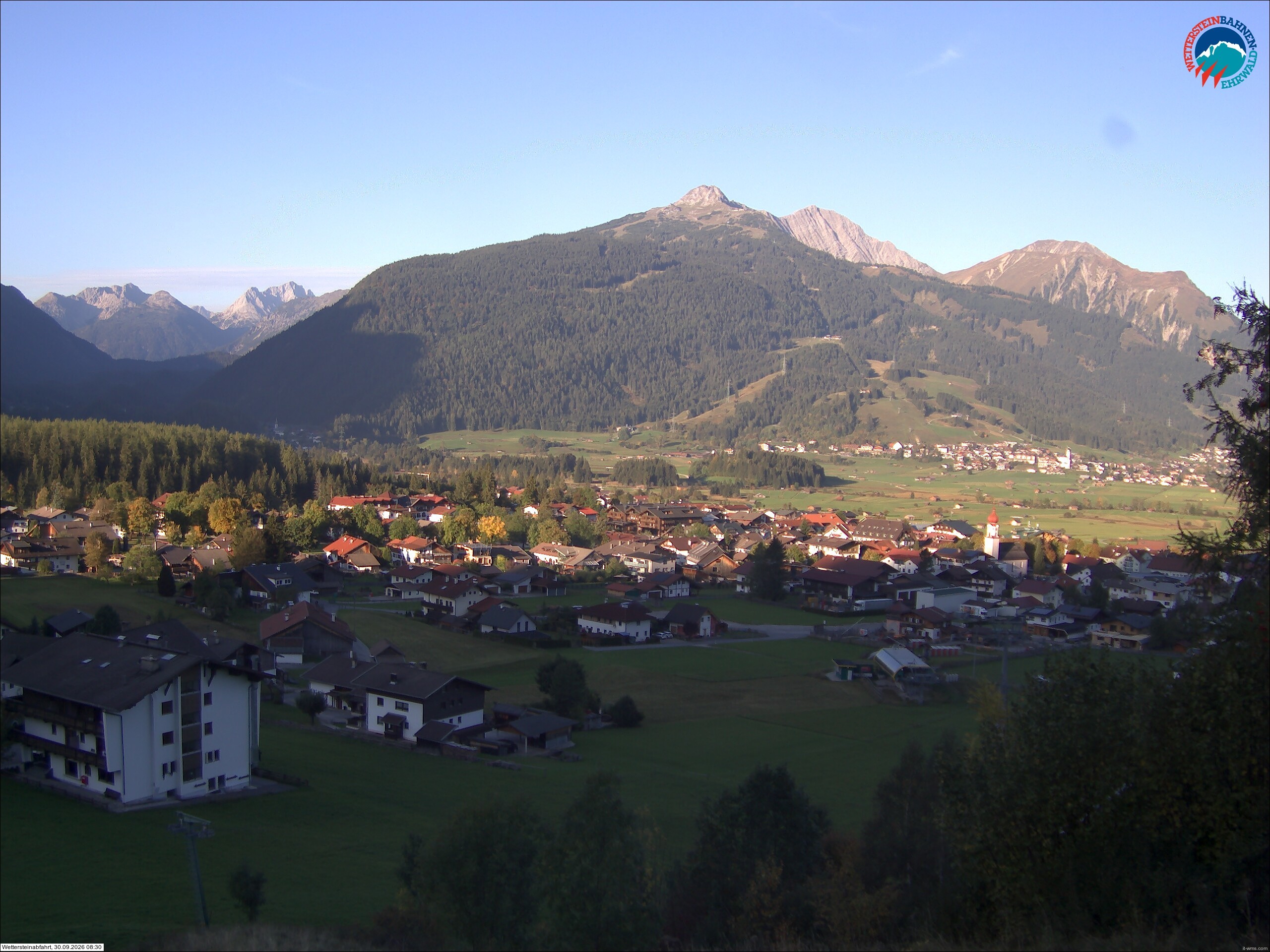 Archiv Foto Webcam Sonnenhang Sessellift Ehrwald