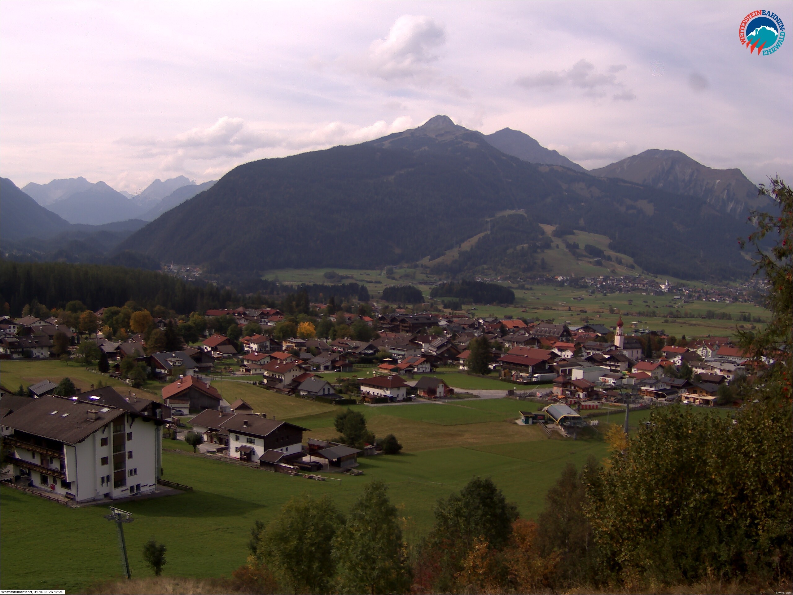 Archiv Foto Webcam Sonnenhang Sessellift Ehrwald