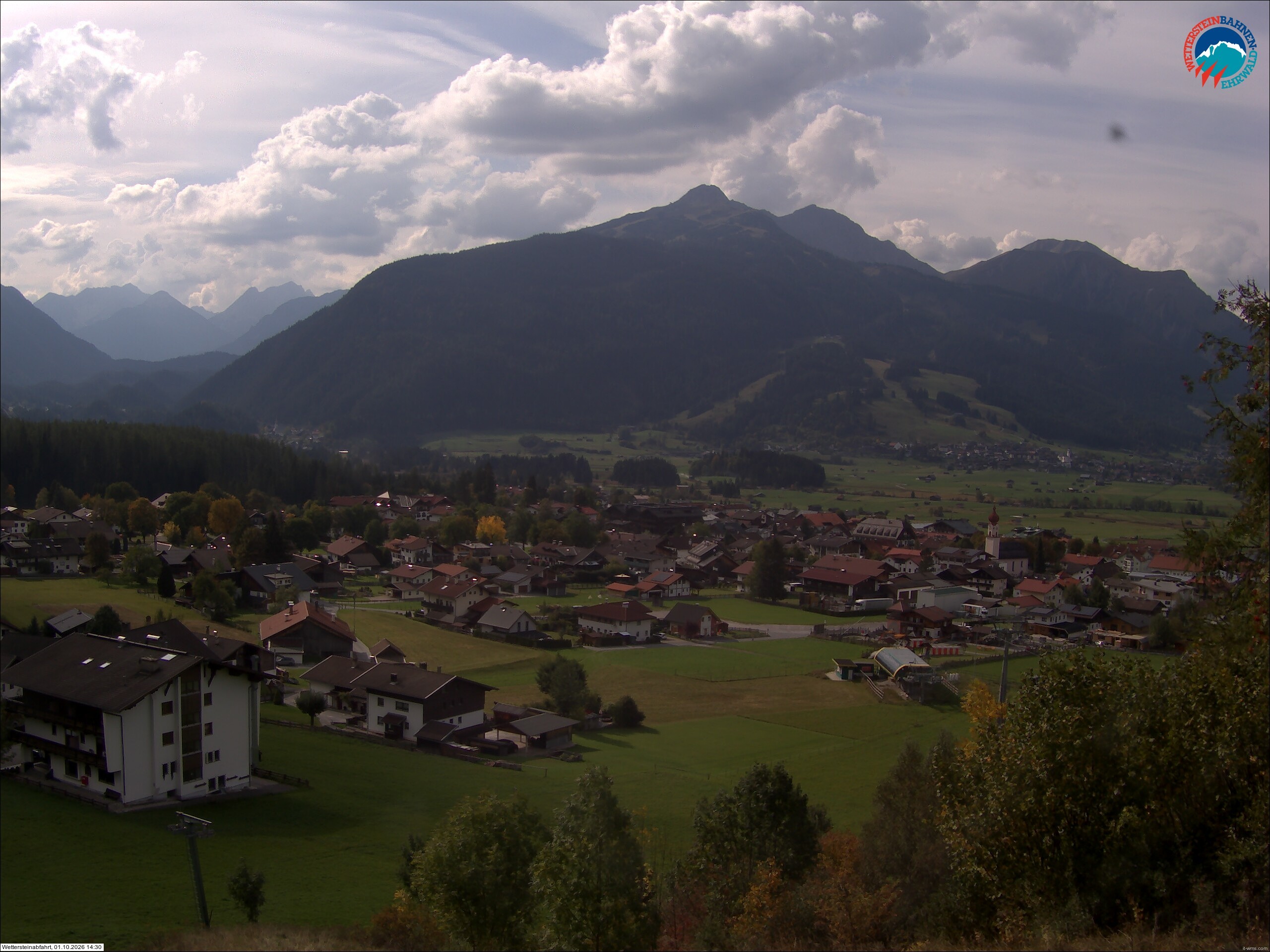 Archiv Foto Webcam Sonnenhang Sessellift Ehrwald