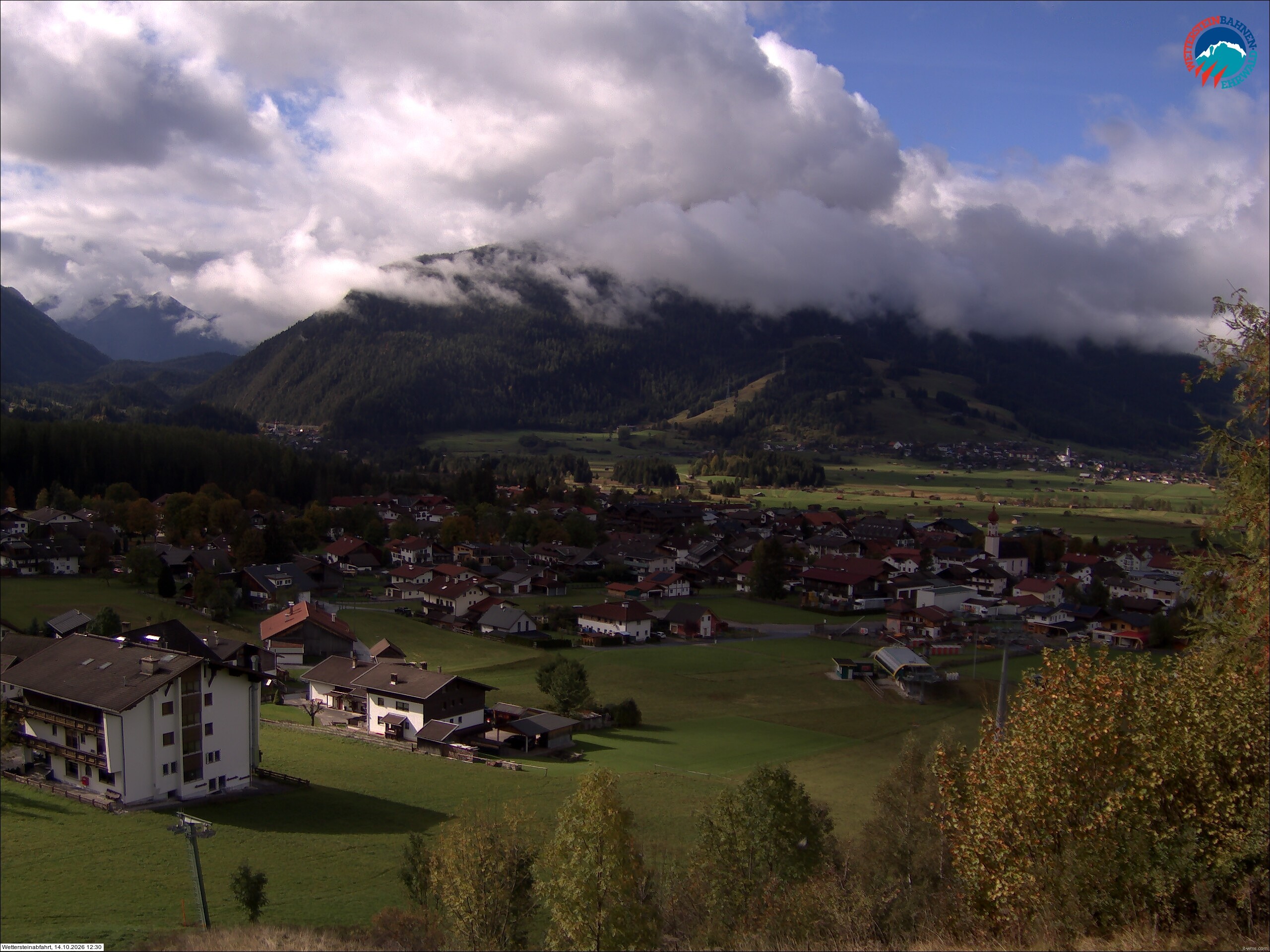 Archiv Foto Webcam Sonnenhang Sessellift Ehrwald