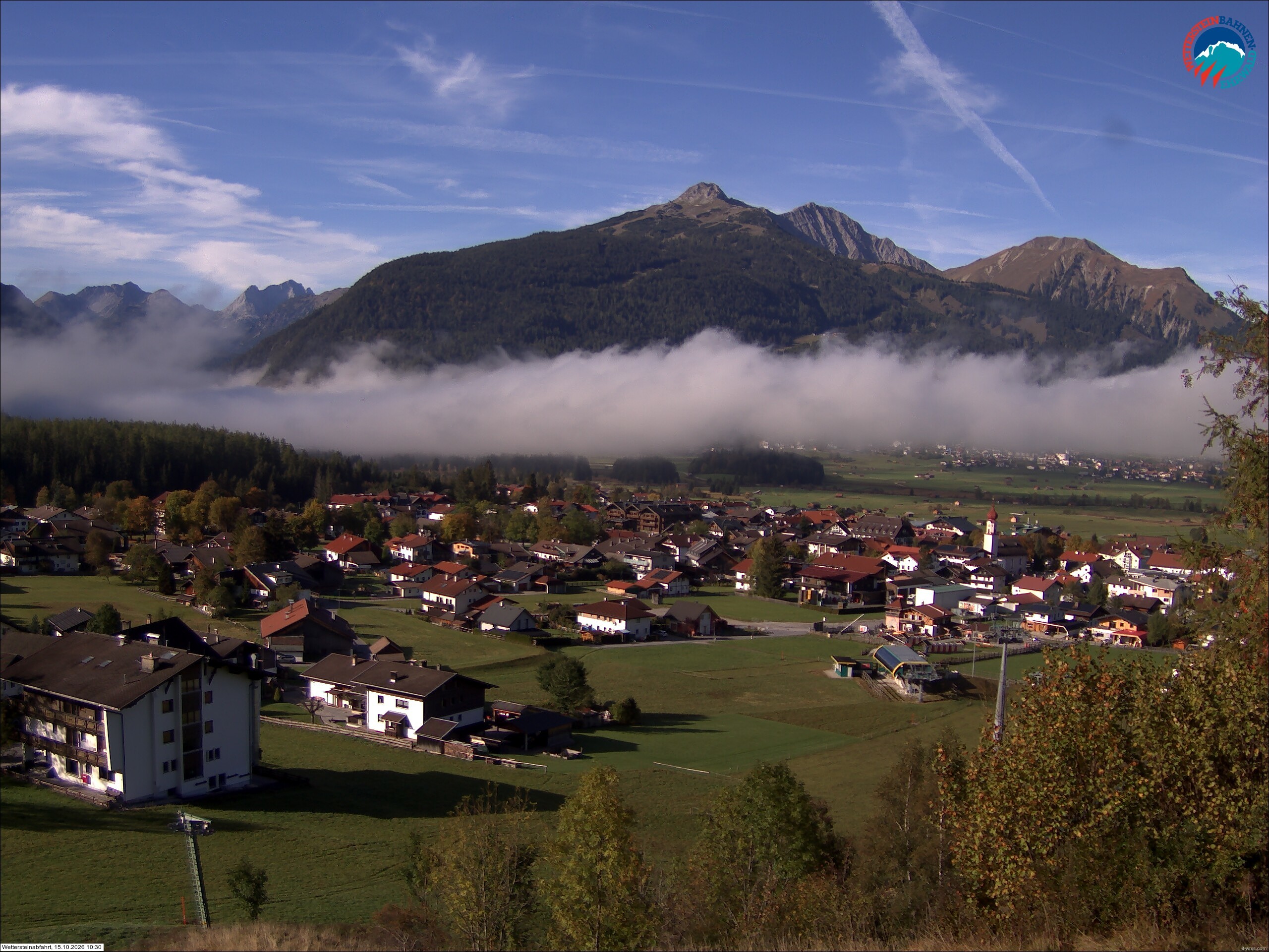 Archiv Foto Webcam Sonnenhang Sessellift Ehrwald