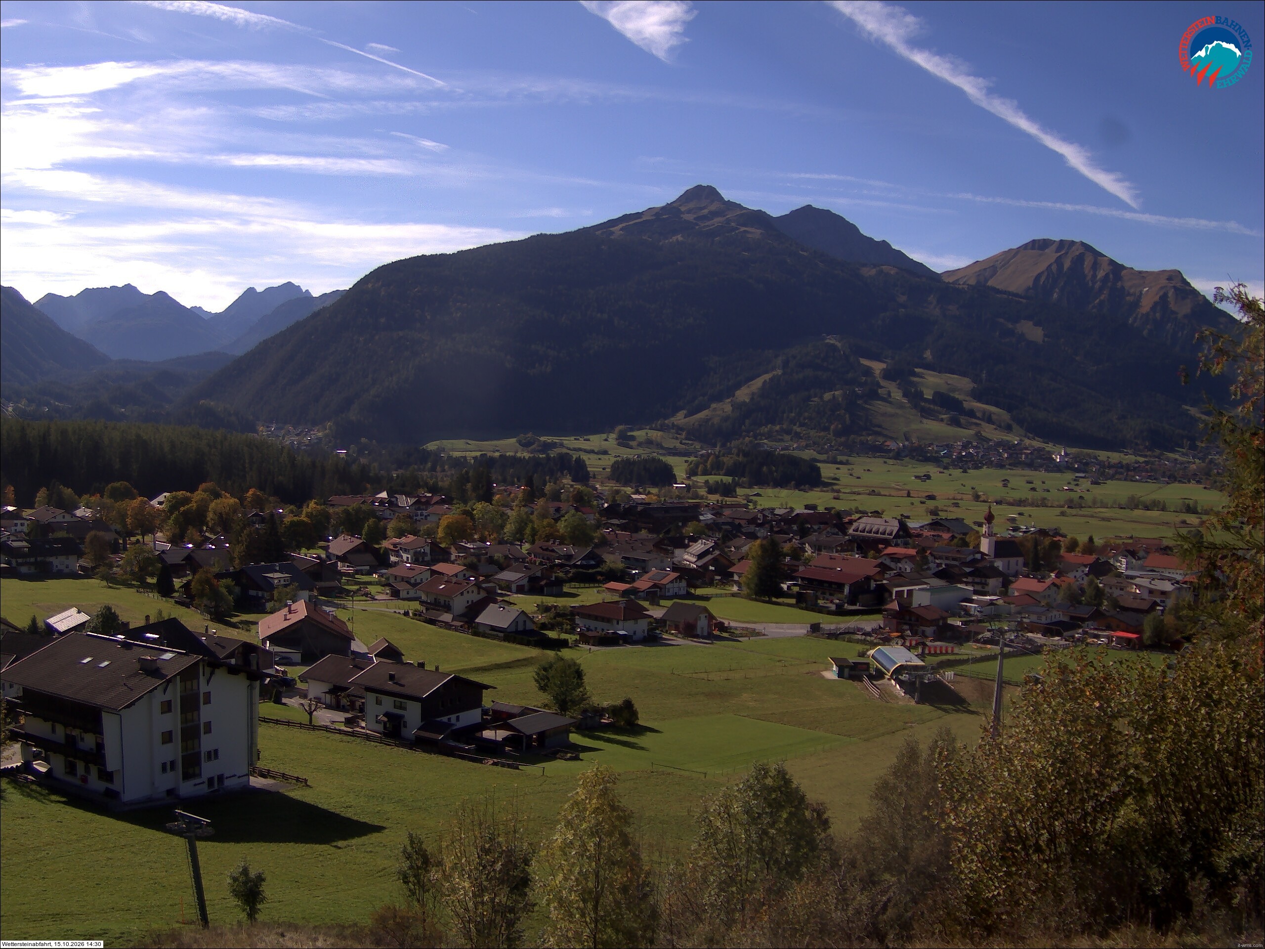 Archiv Foto Webcam Sonnenhang Sessellift Ehrwald