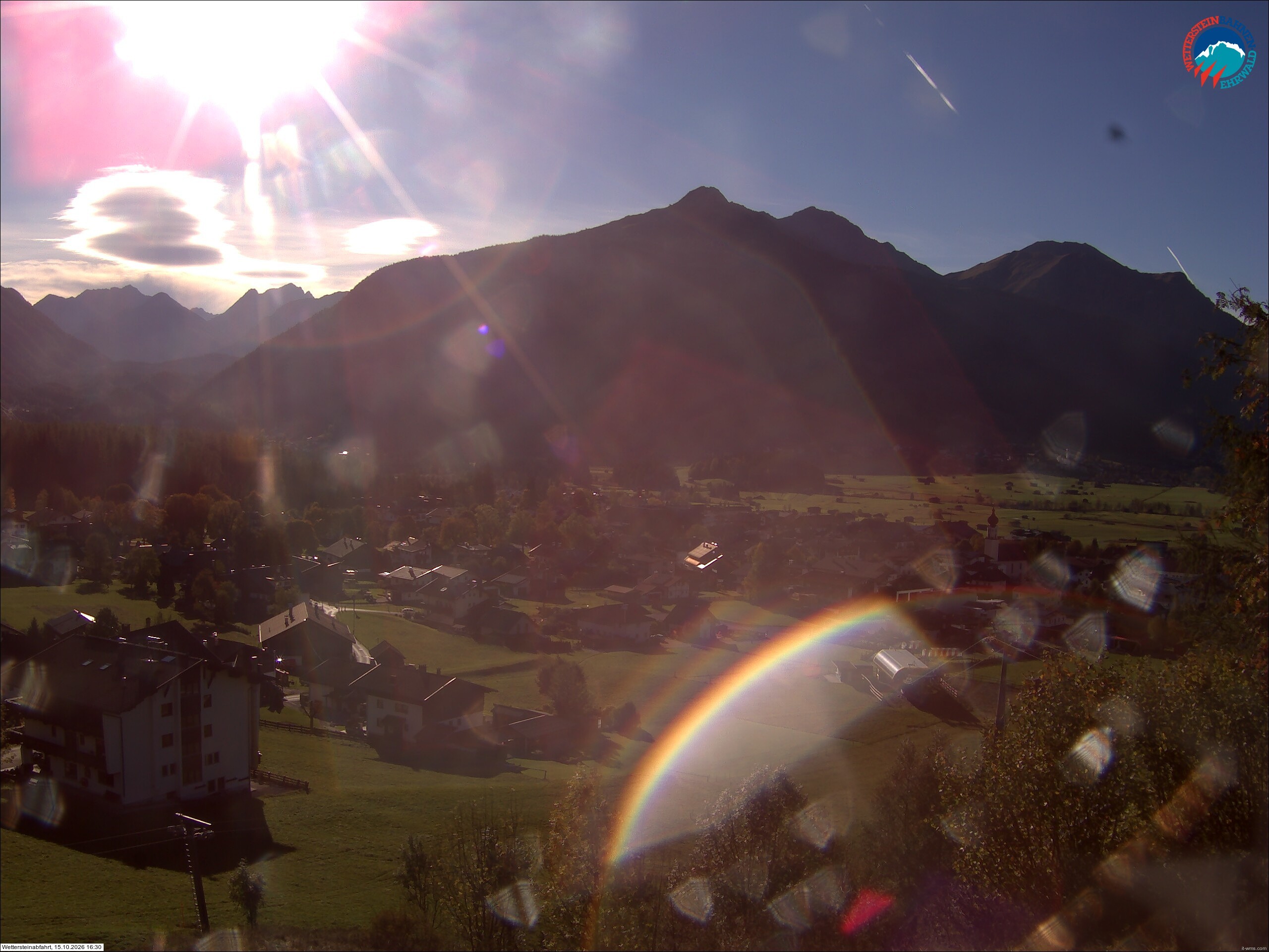 Archiv Foto Webcam Sonnenhang Sessellift Ehrwald