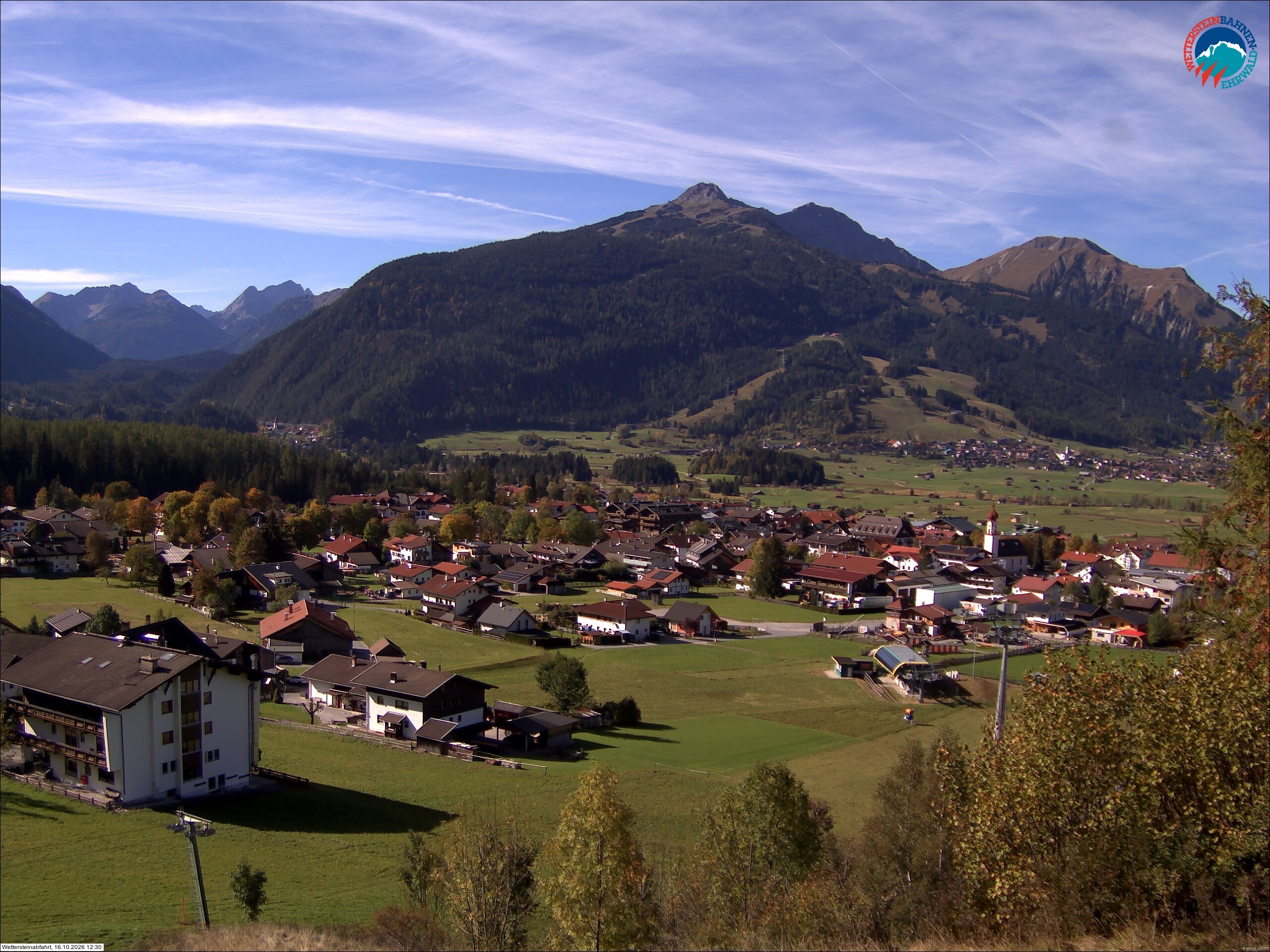 Archived image Webcam Sonnenhang chairlift Ehrwald
