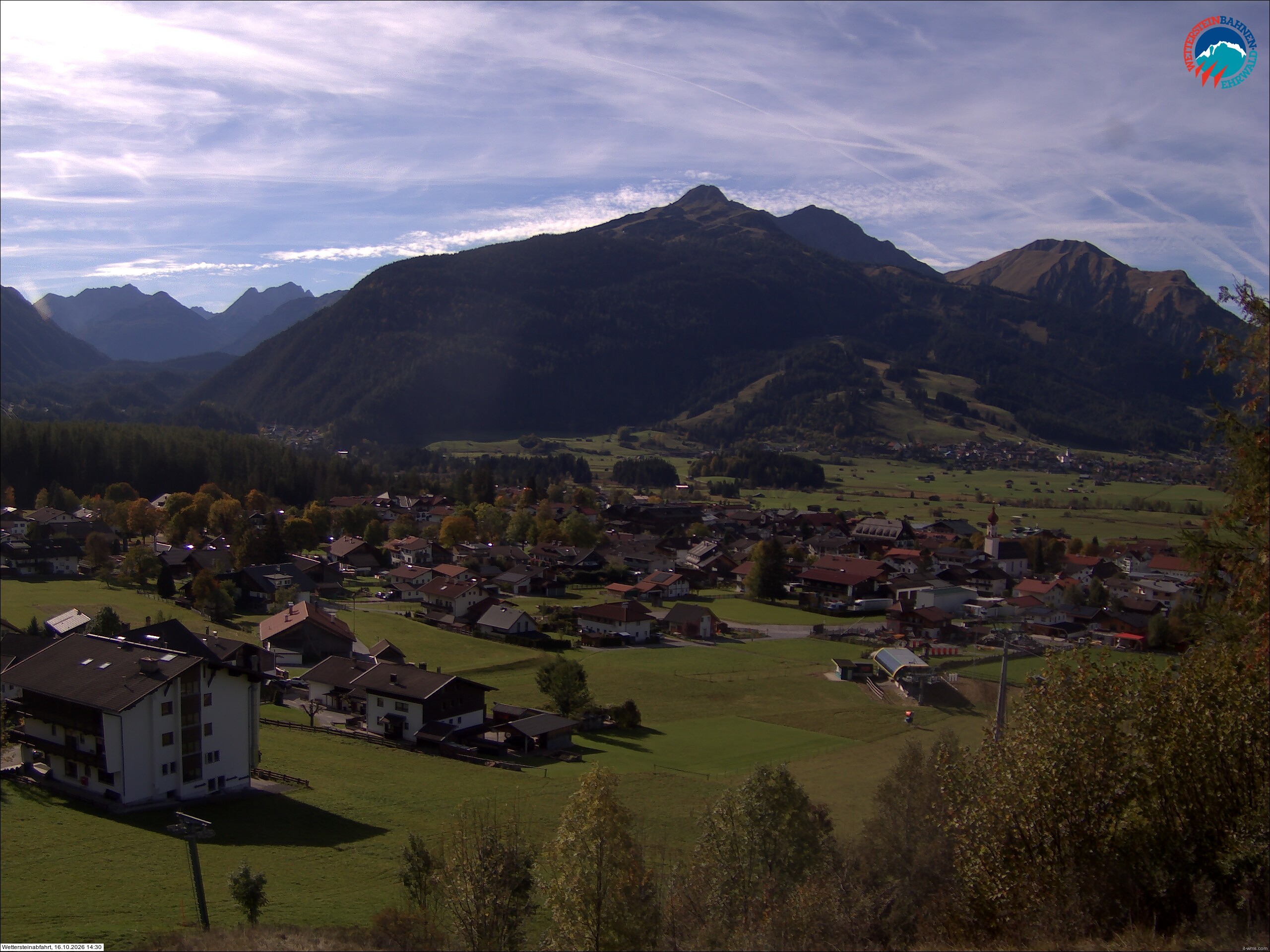 Archived image Webcam Sonnenhang chairlift Ehrwald