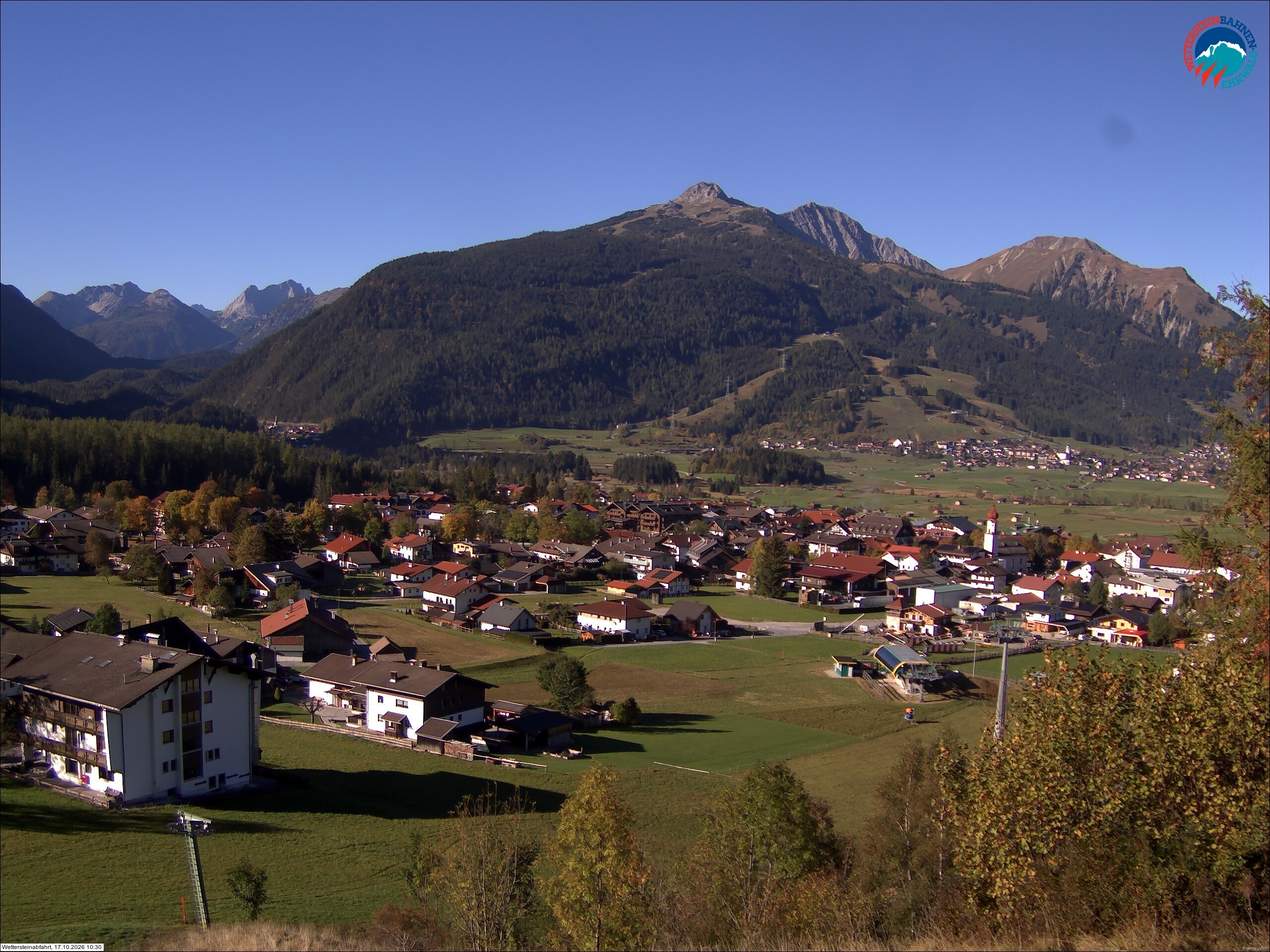 Archiv Foto Webcam Sonnenhang Sessellift Ehrwald