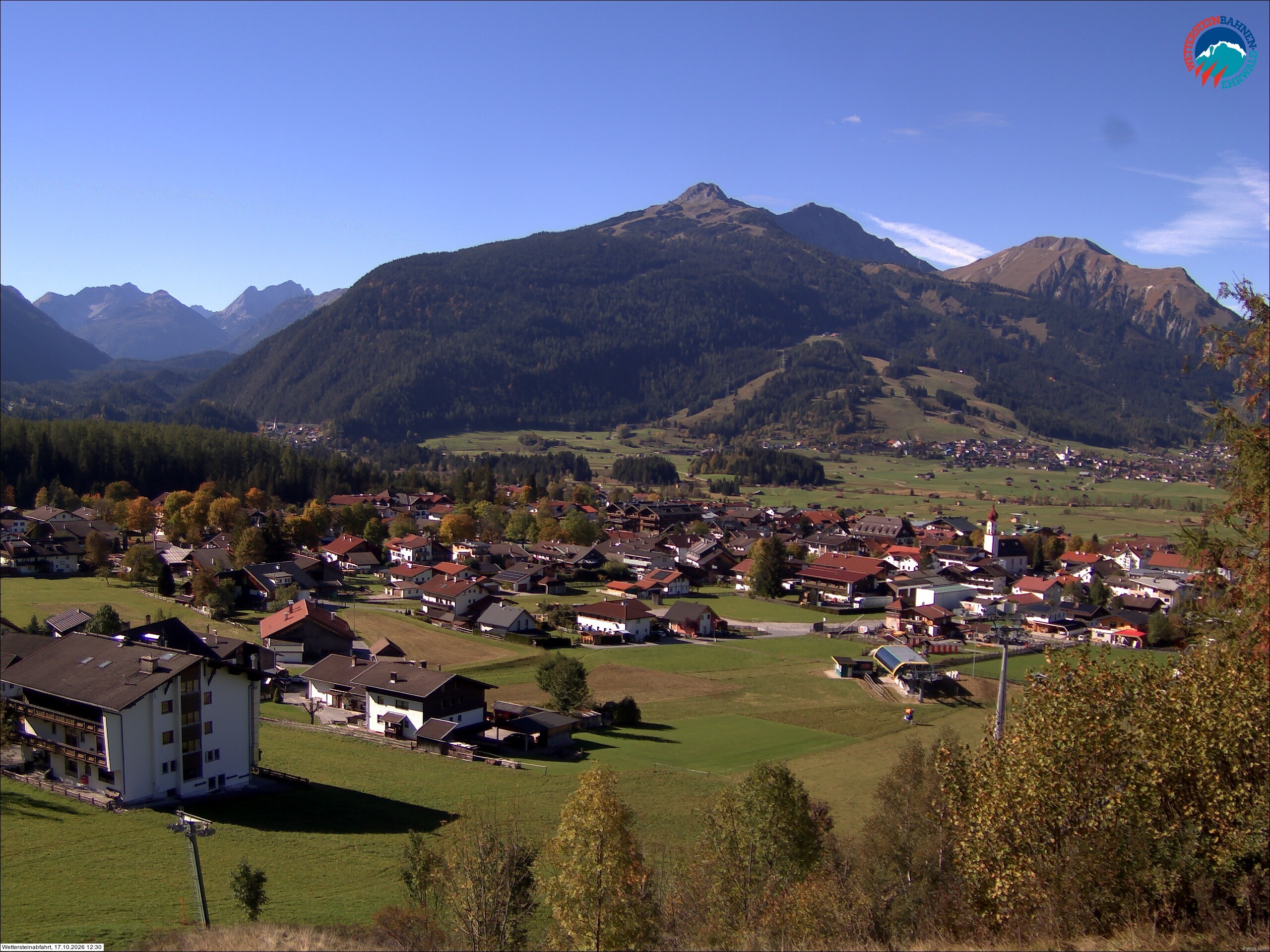 Archiv Foto Webcam Sonnenhang Sessellift Ehrwald